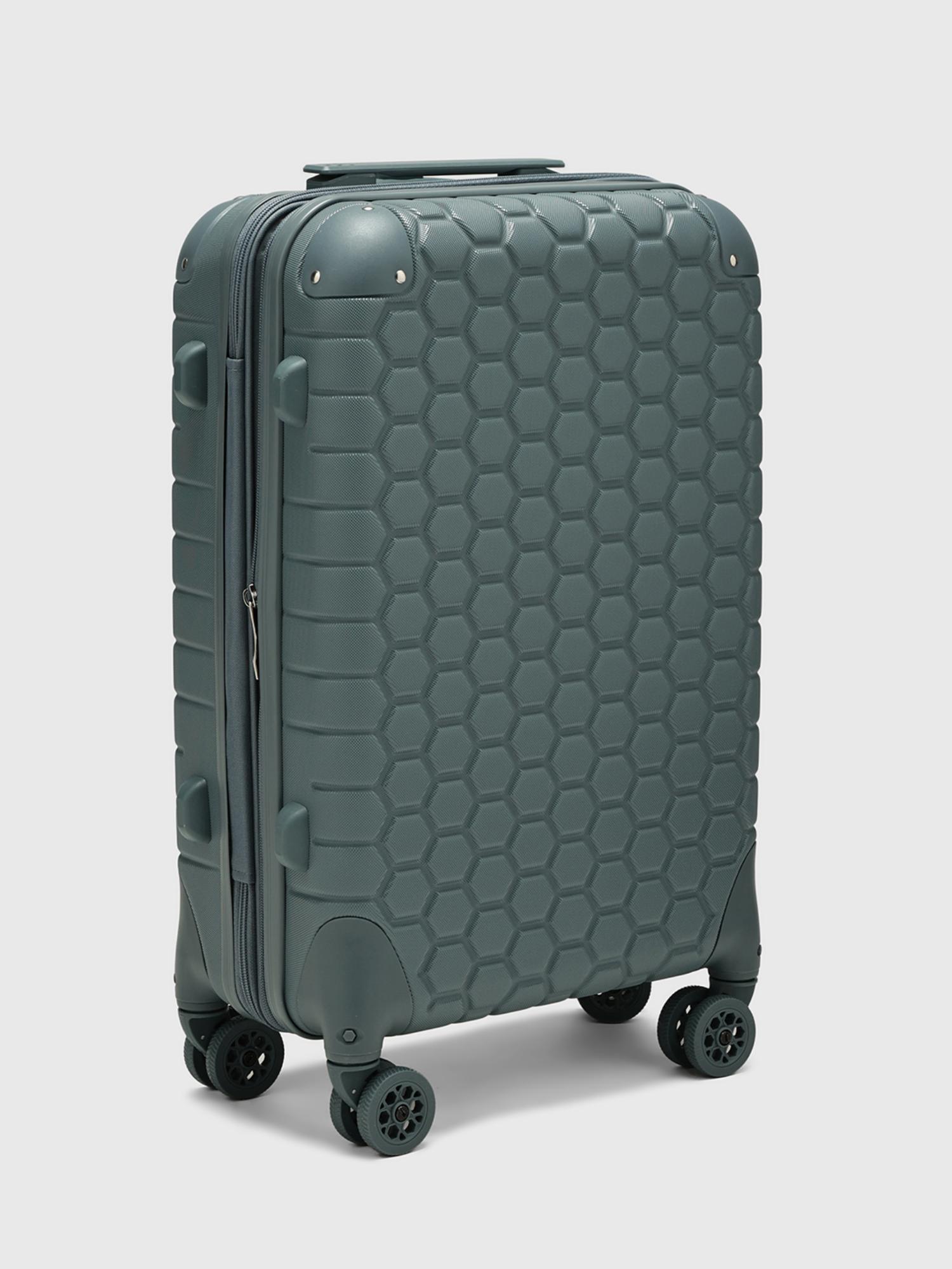 Gotech Unisex Hard Shell Trolley Bag - Blue
