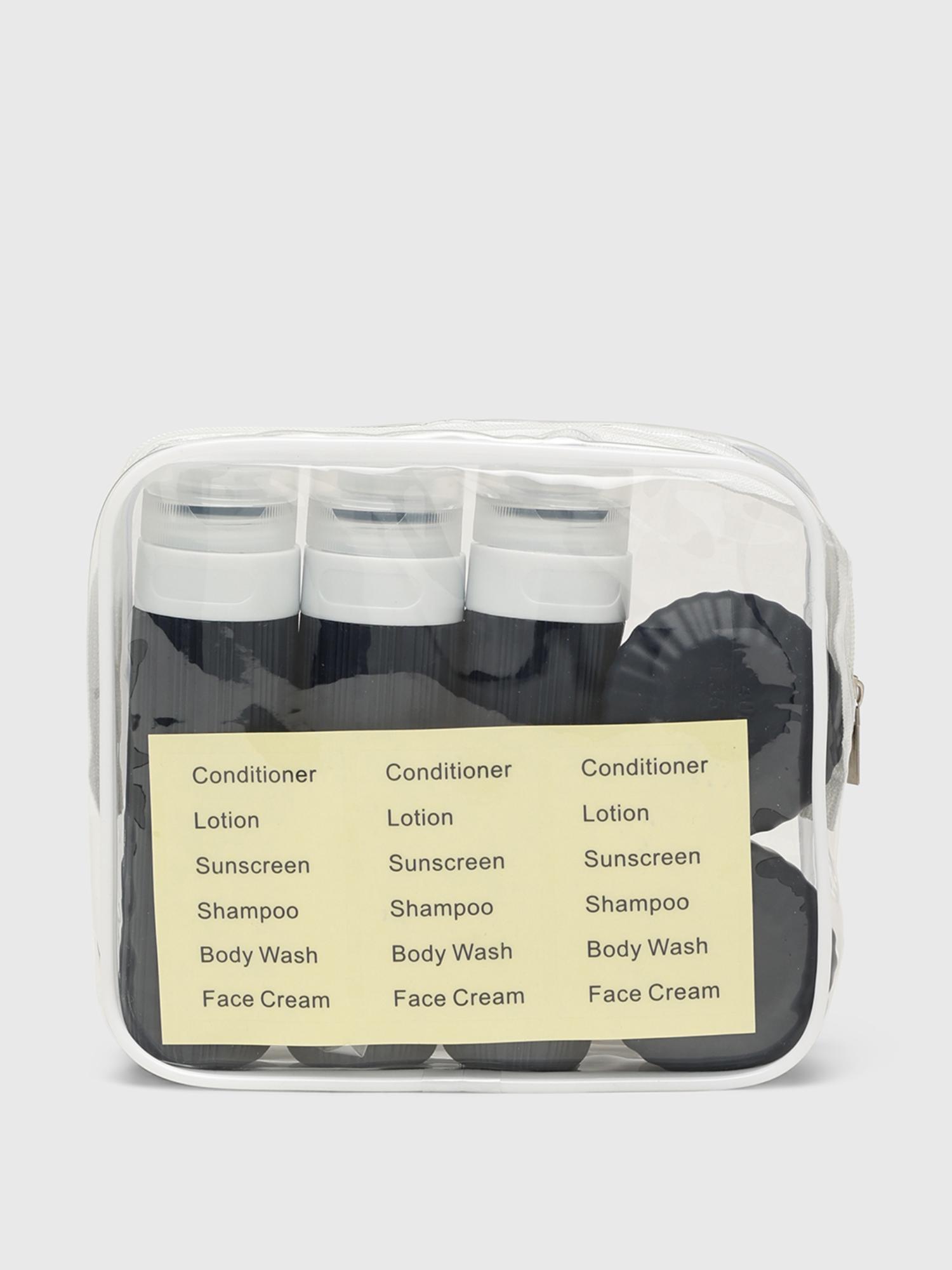 Bottle Kit Unisex Travel Pouch - Transparent (M)