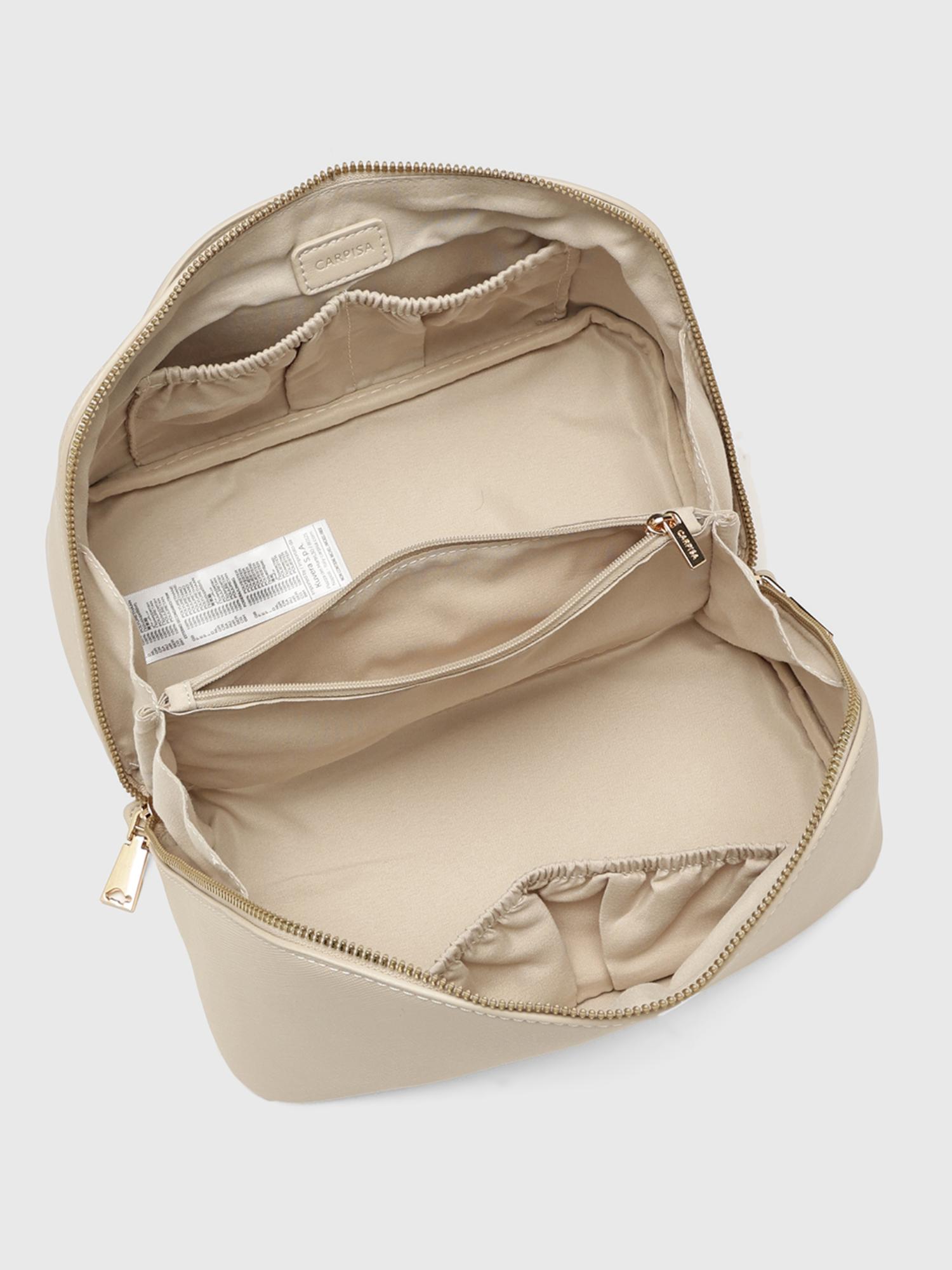 Loto V2 Women Beauty Pouch - Cream (M)