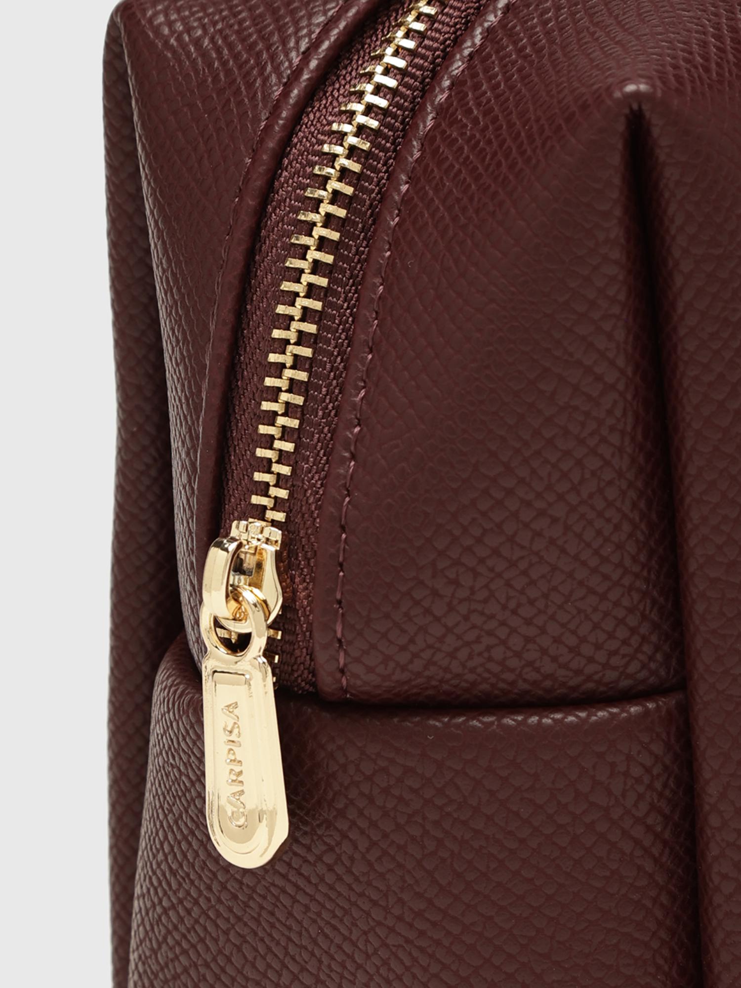 Accessories Women Beauty Pouch - Maroon (M)