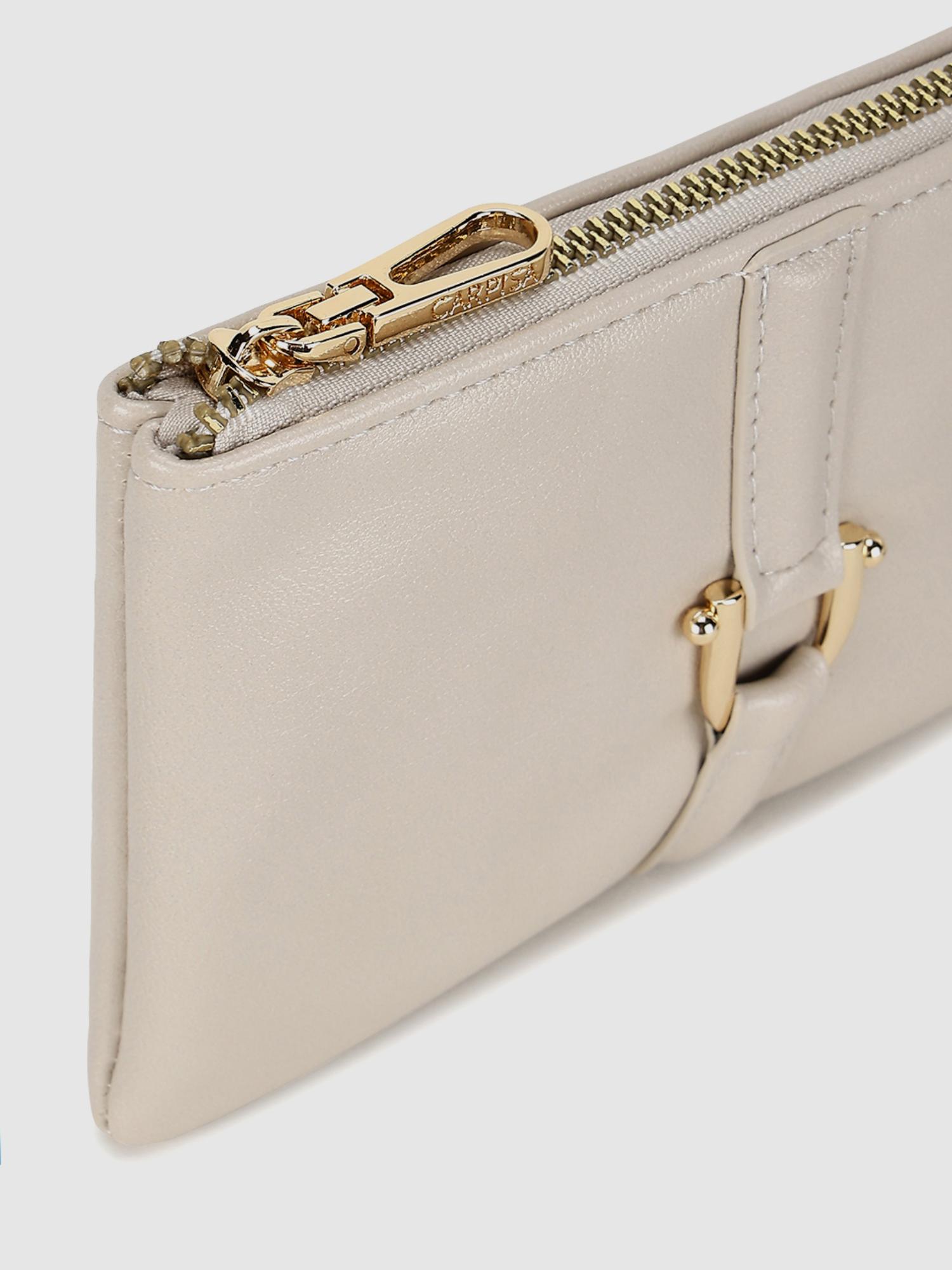 Marie Women Coin Pouch - Cream (S)