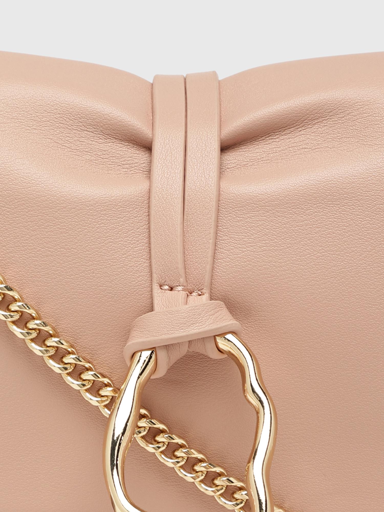Cindy Women Crossbody Sling Bag With Detachable Strap - Pink (S)