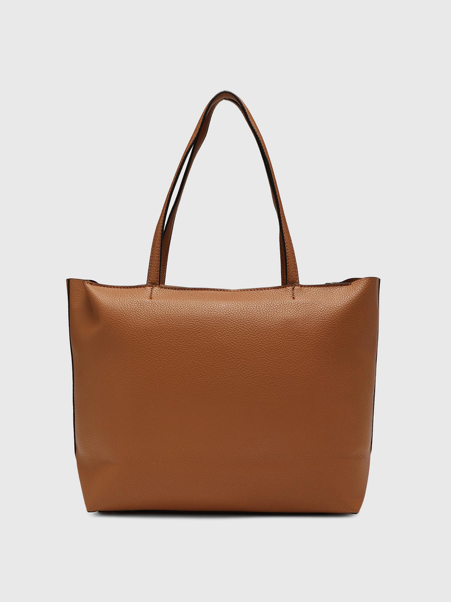 Giulia Women Tote Bag - Tan (L)
