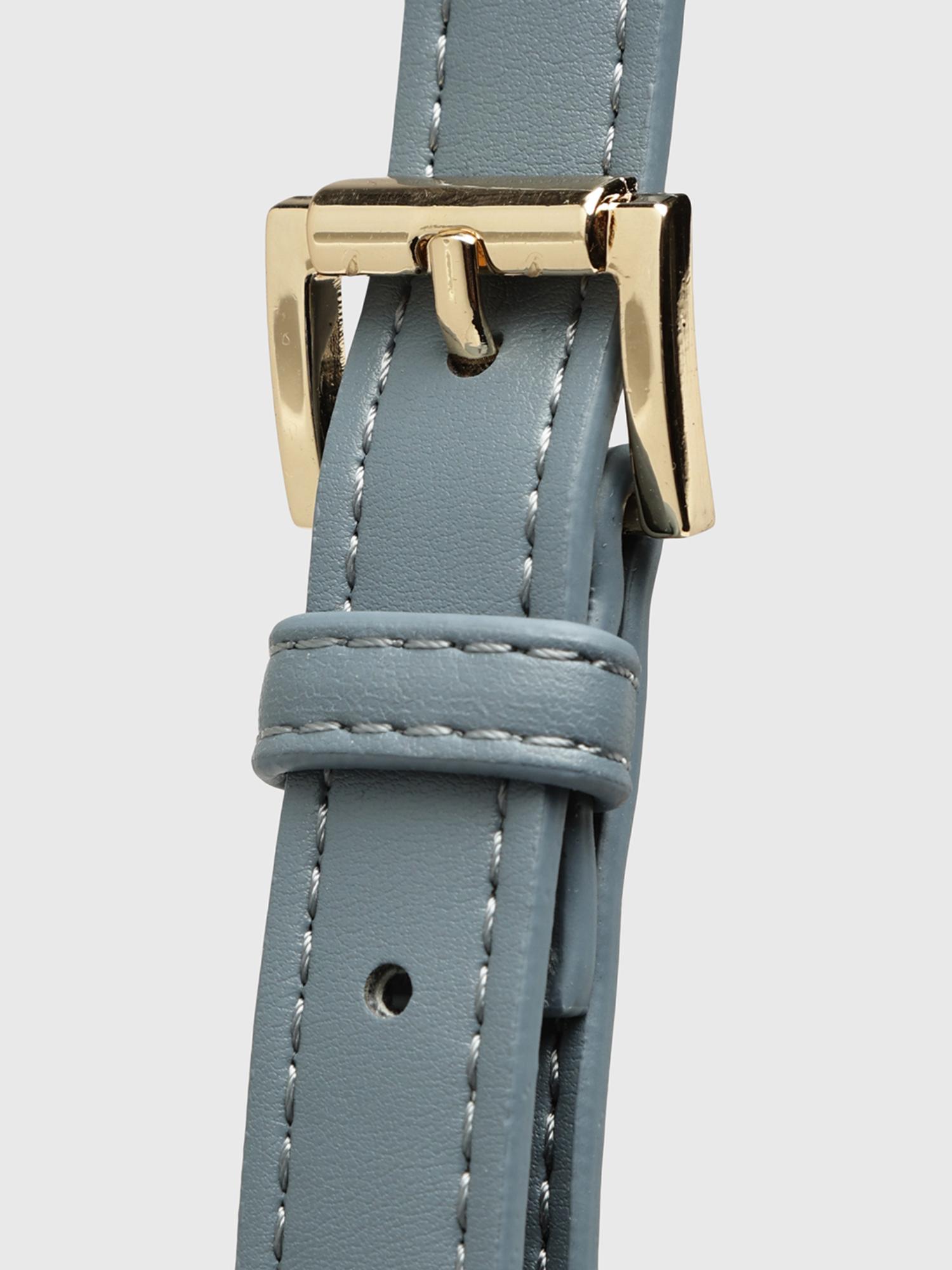 Ciclamino Women Handbag With Detachable Strap - Teal (M)