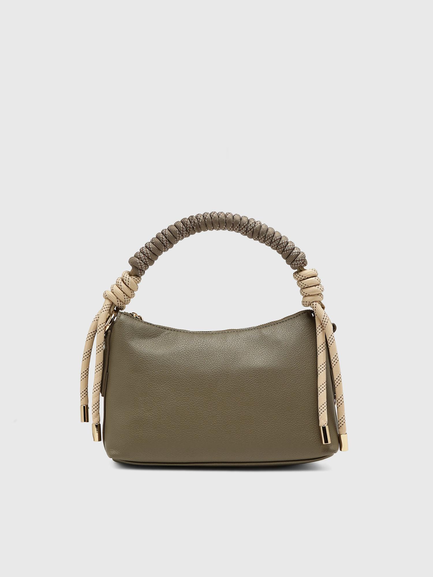 Ciclamino Women Mini Bag With Detachable Strap - Olive (S)