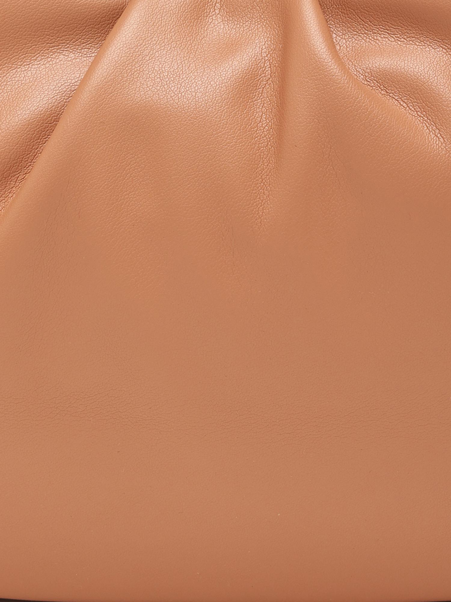 Elena Women Crossbody Sling Bag With Detachable Strap - Orange (S)