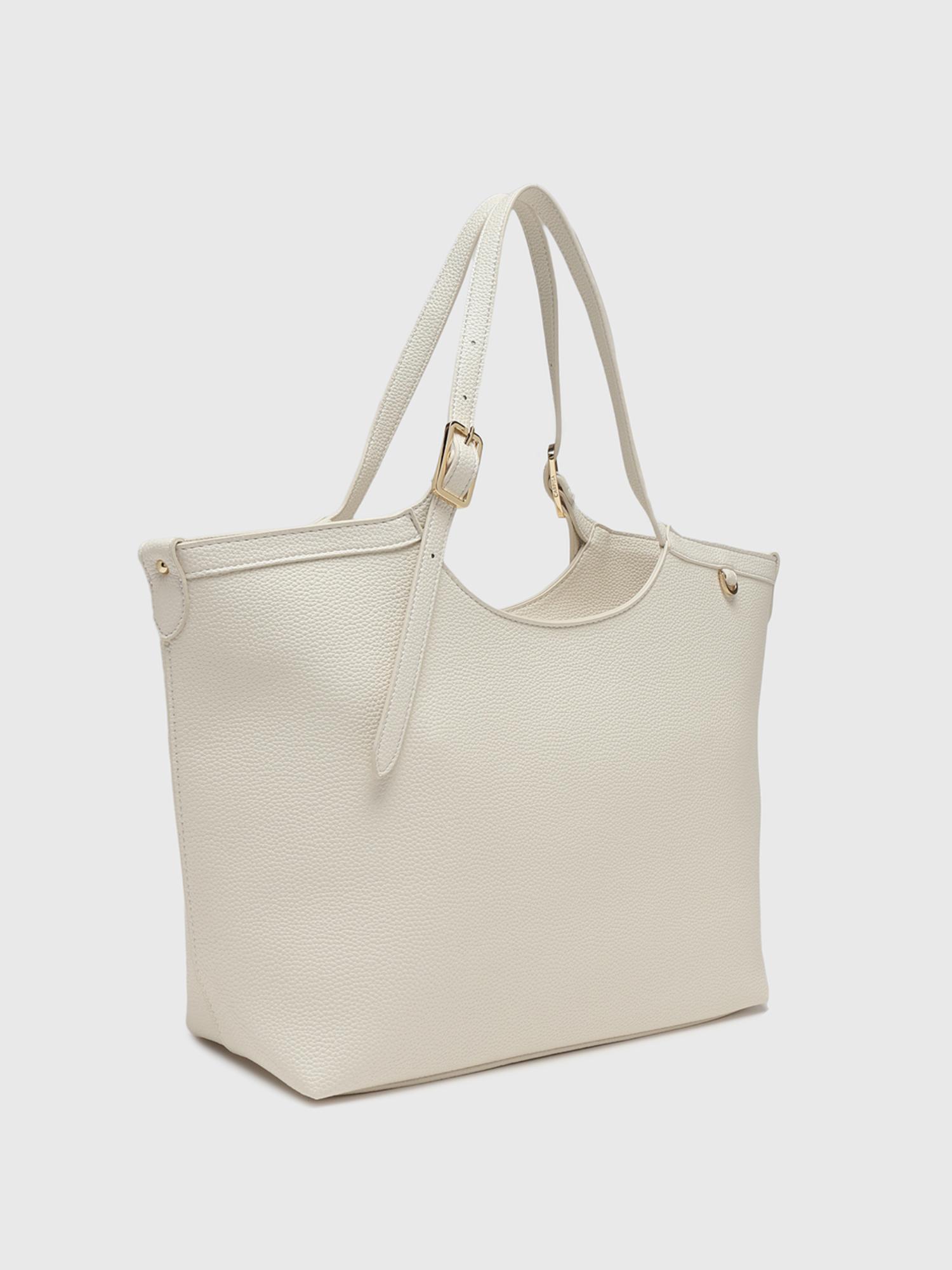 Rosa V2 Women Tote Bag - Off White (L)