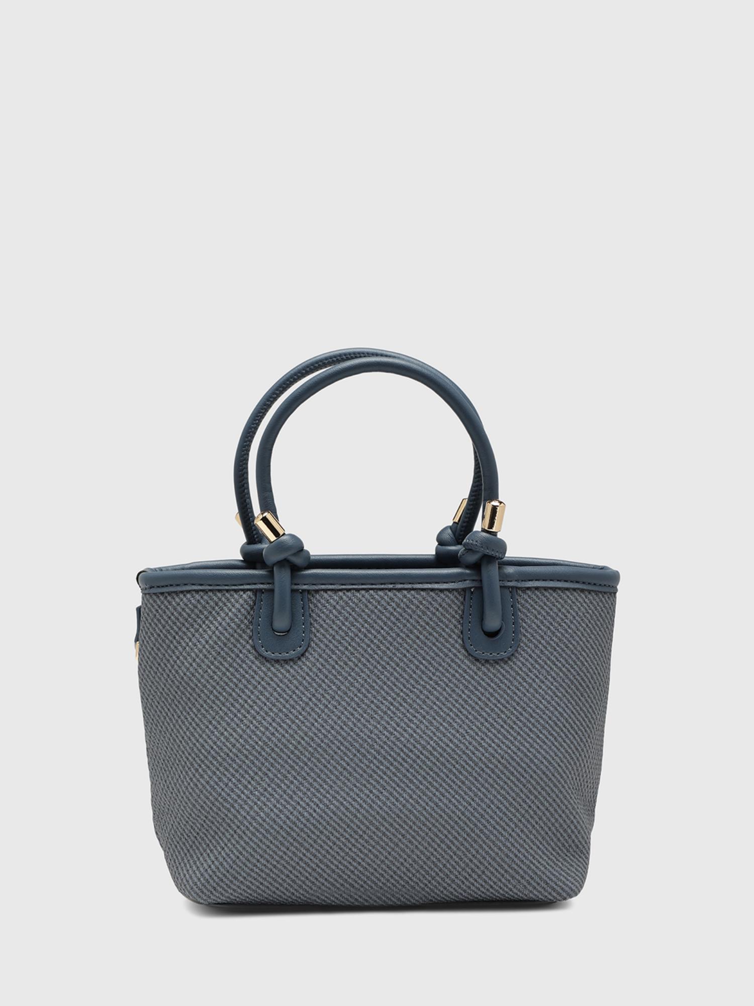 Jasmine Women Satchel Bag With Detachable Strap - Teal (S)