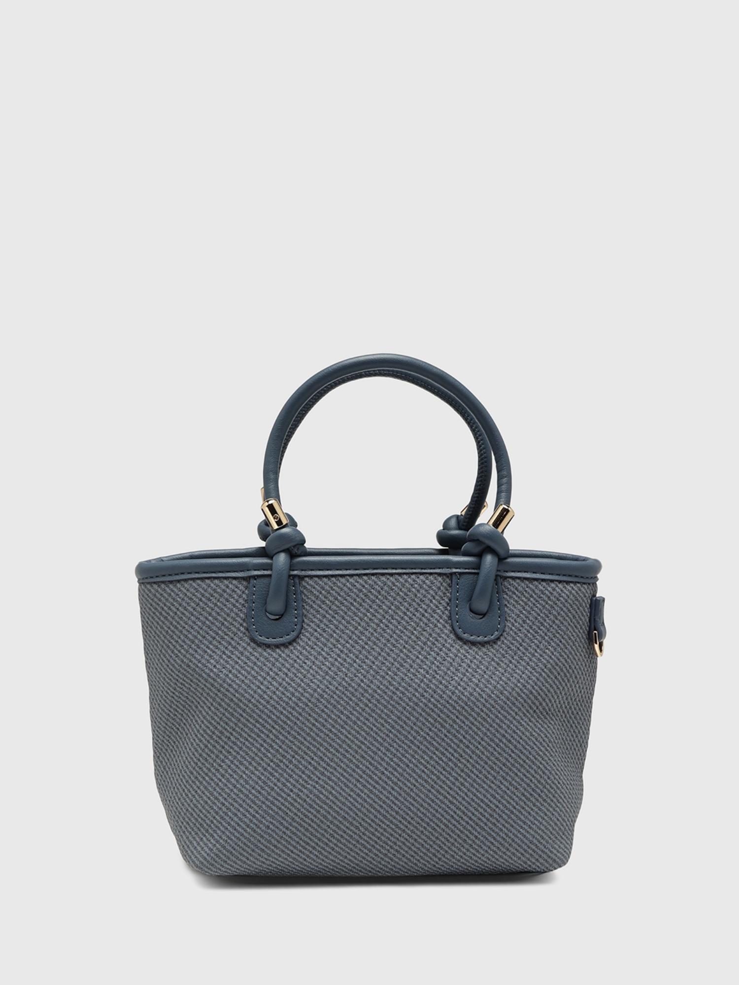 Jasmine Women Satchel Bag With Detachable Strap - Teal (S)