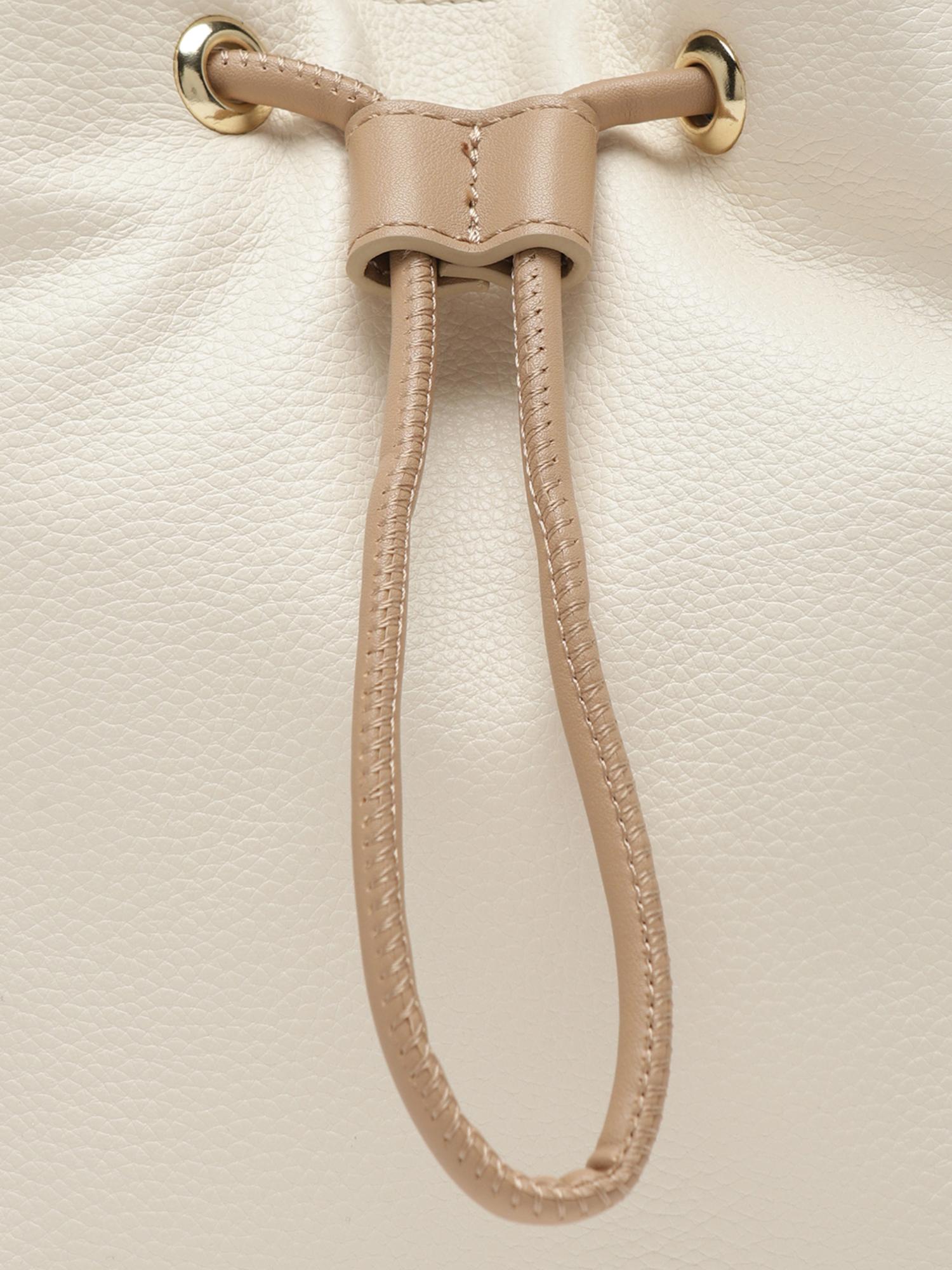 Arnica Women Crossbody Sling Bag With Detachable Strap - Off White (M)