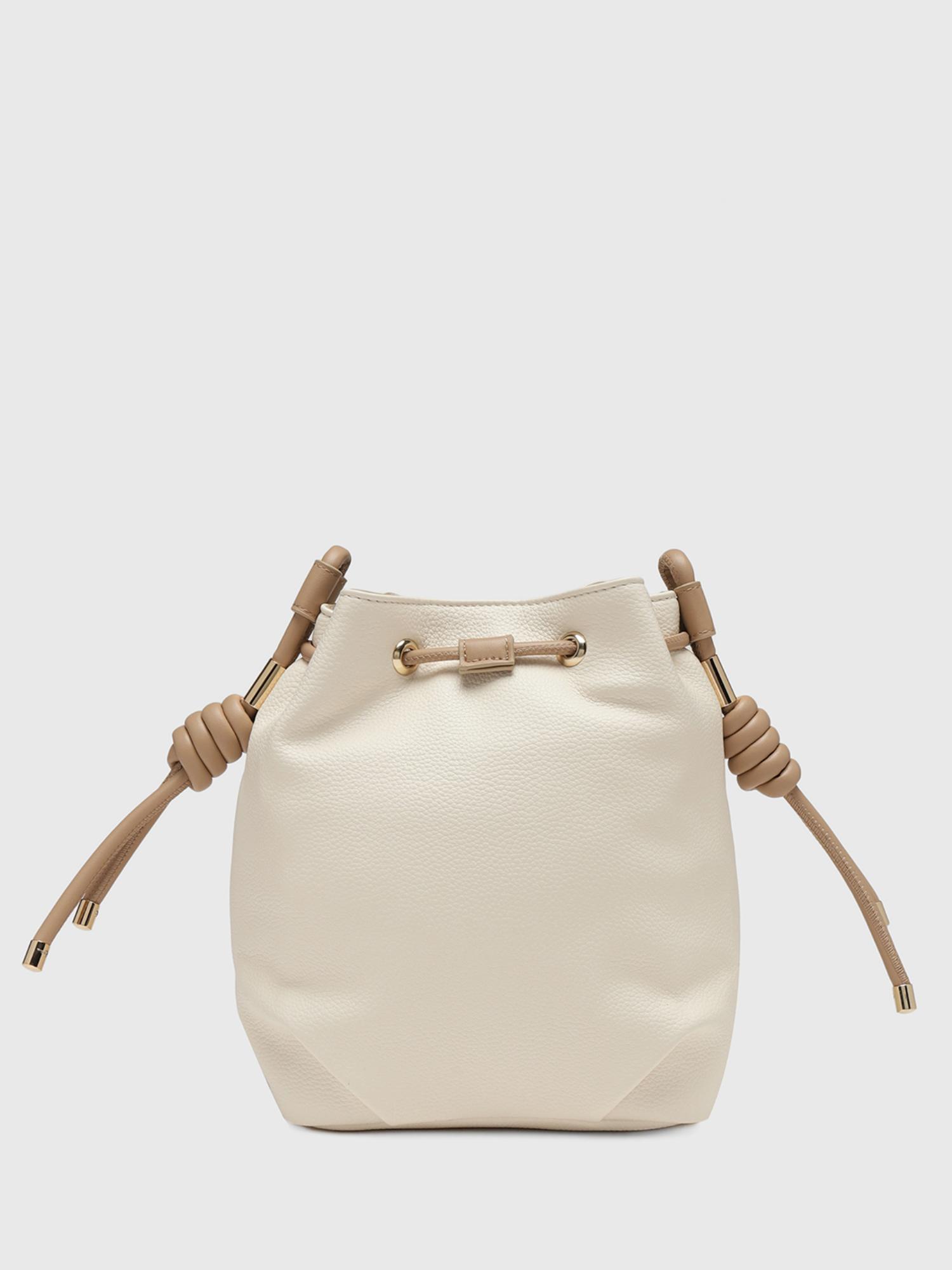 Arnica Women Crossbody Sling Bag With Detachable Strap - Off White (M)