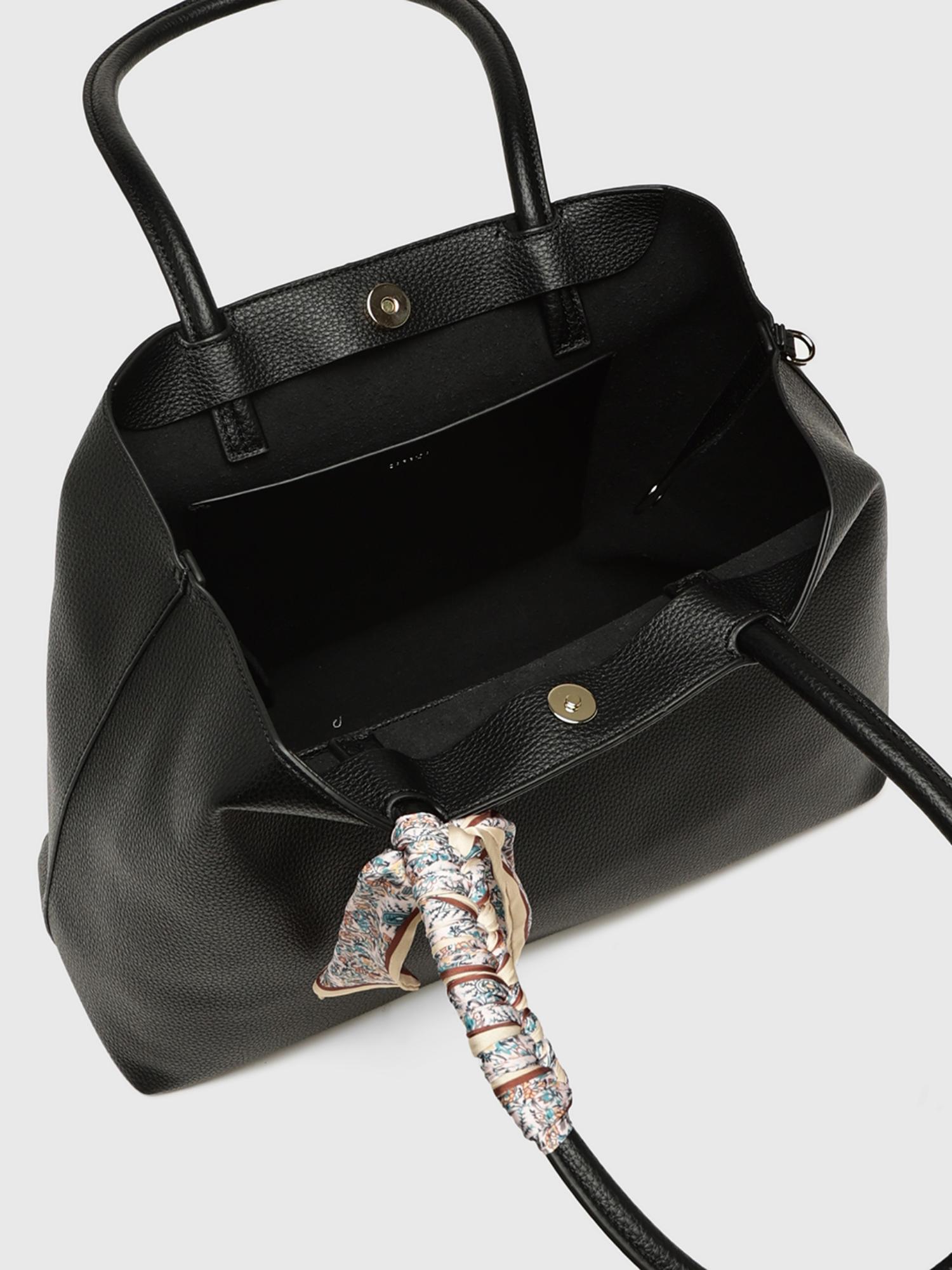 Valentina Women Tote Bag - Black (L)