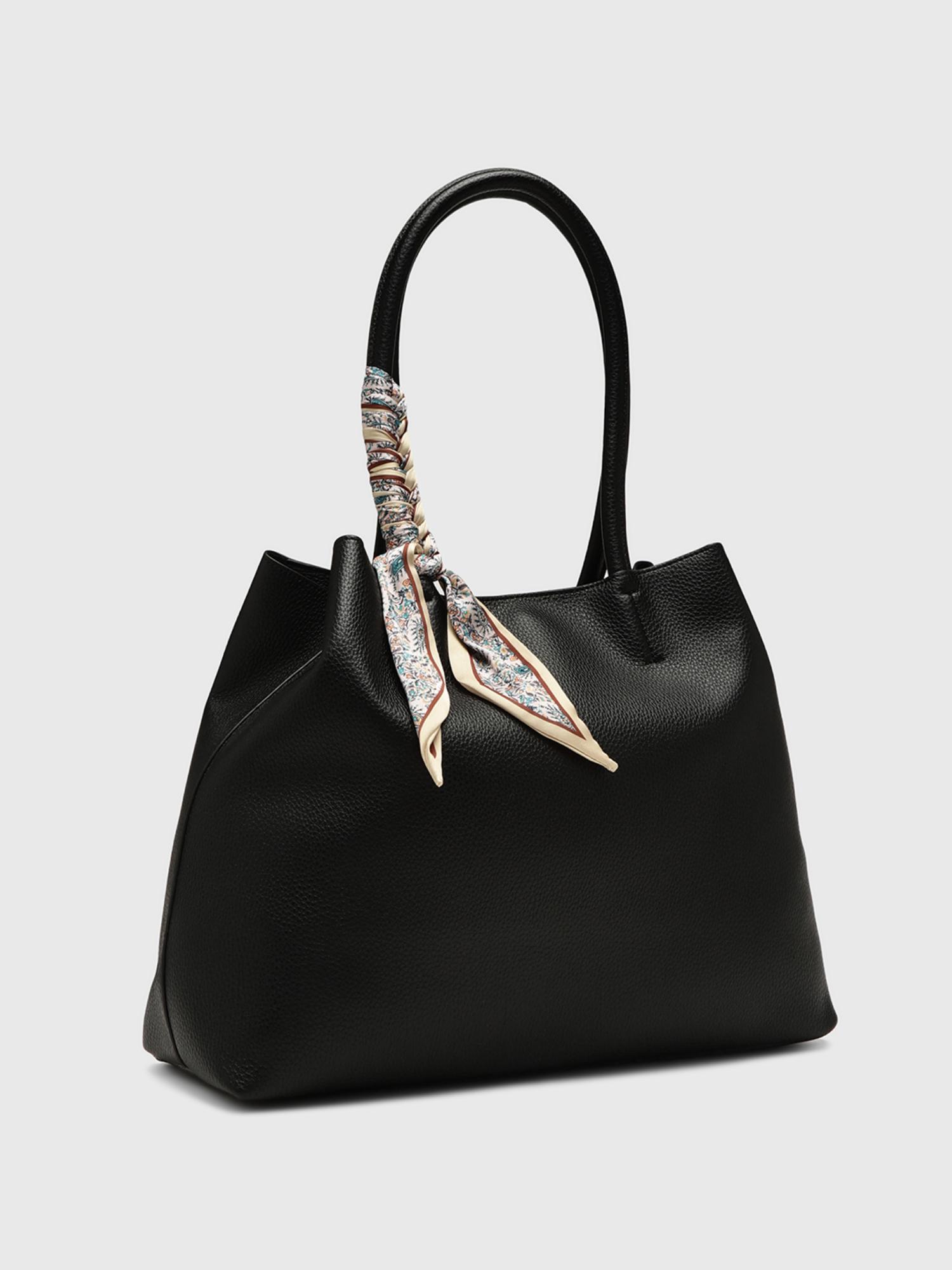 Valentina Women Tote Bag - Black (L)
