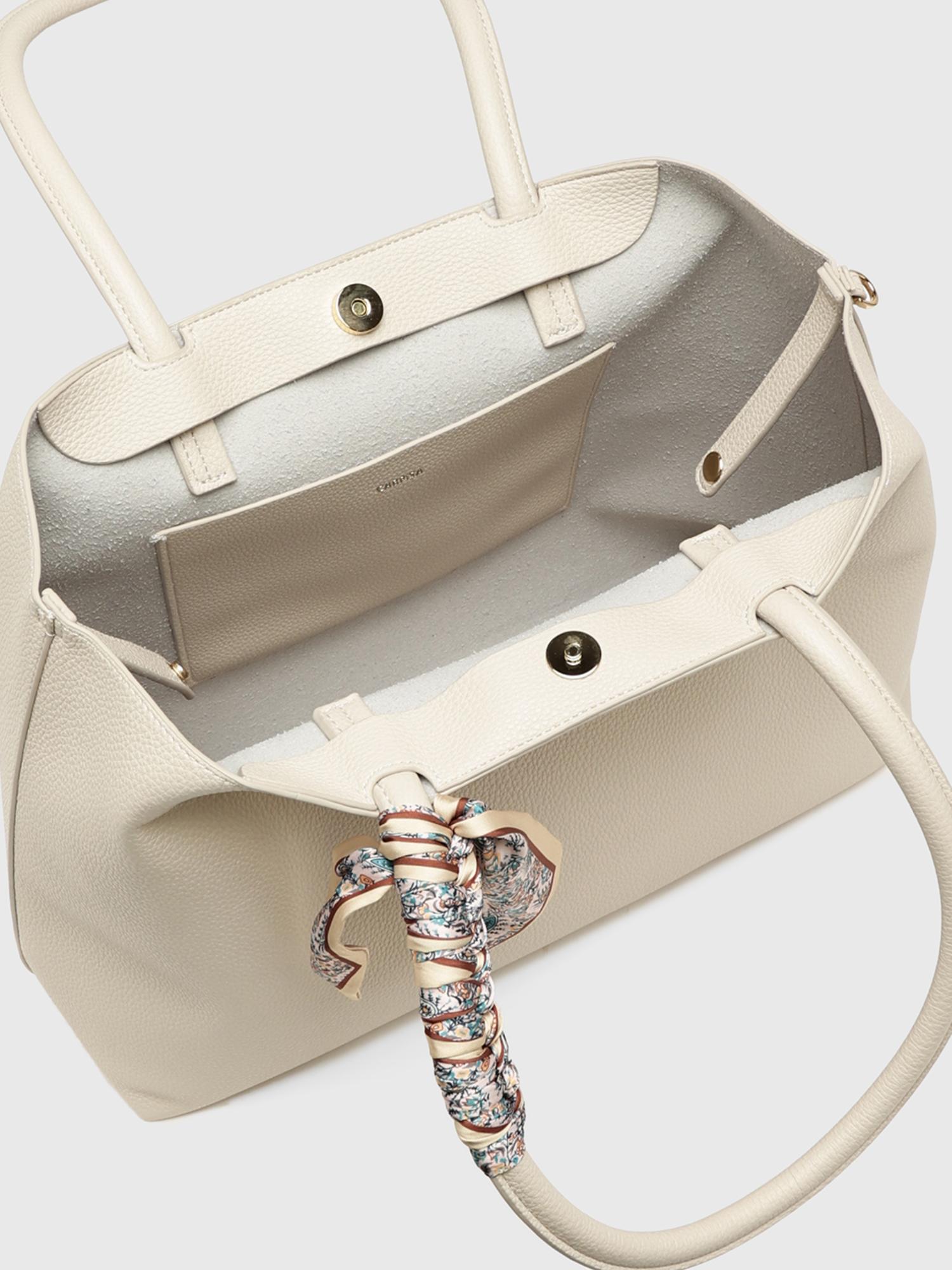 Valentina Women Tote Bag - Off White (L)