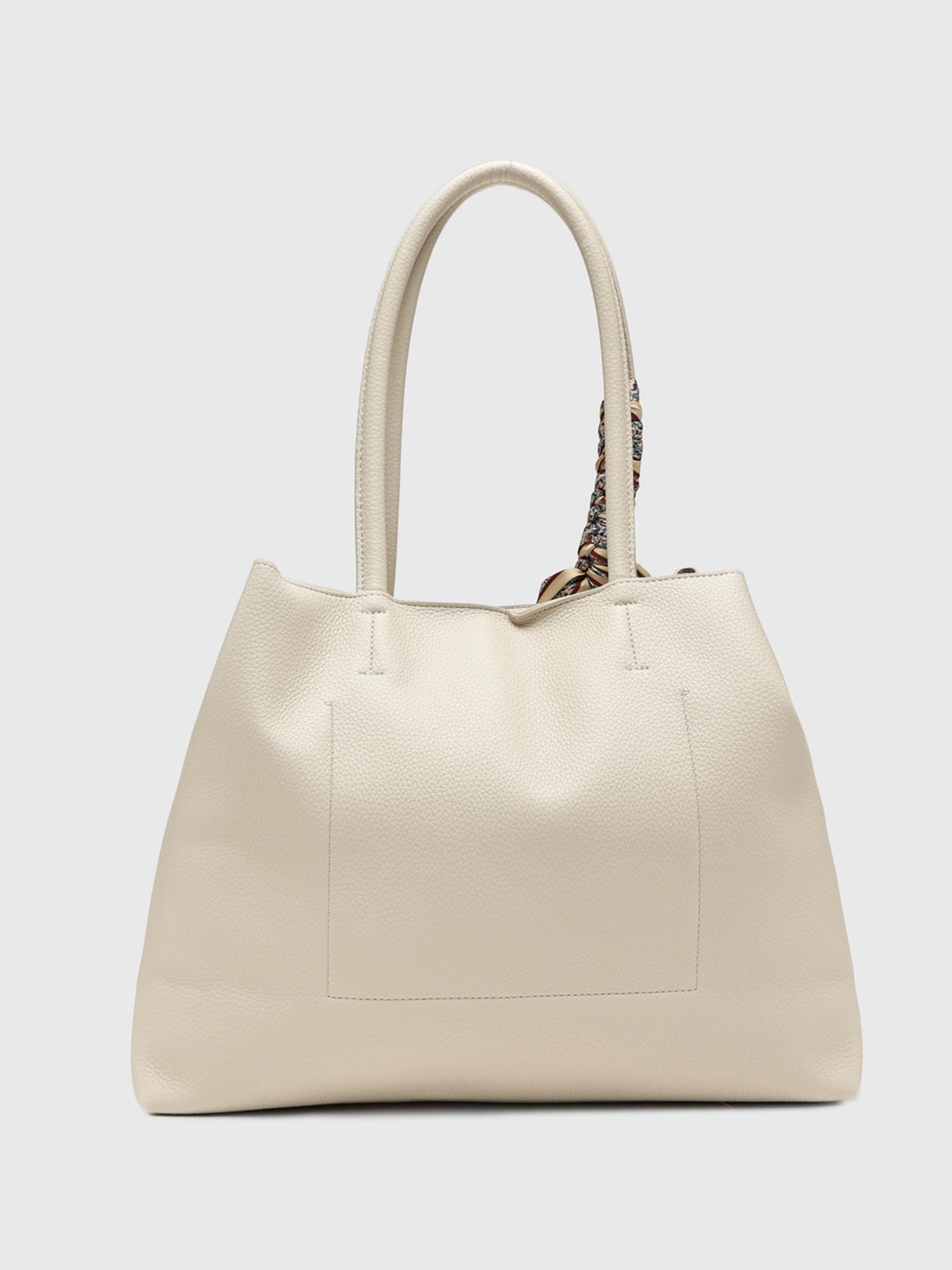 Valentina Women Tote Bag - Off White (L)