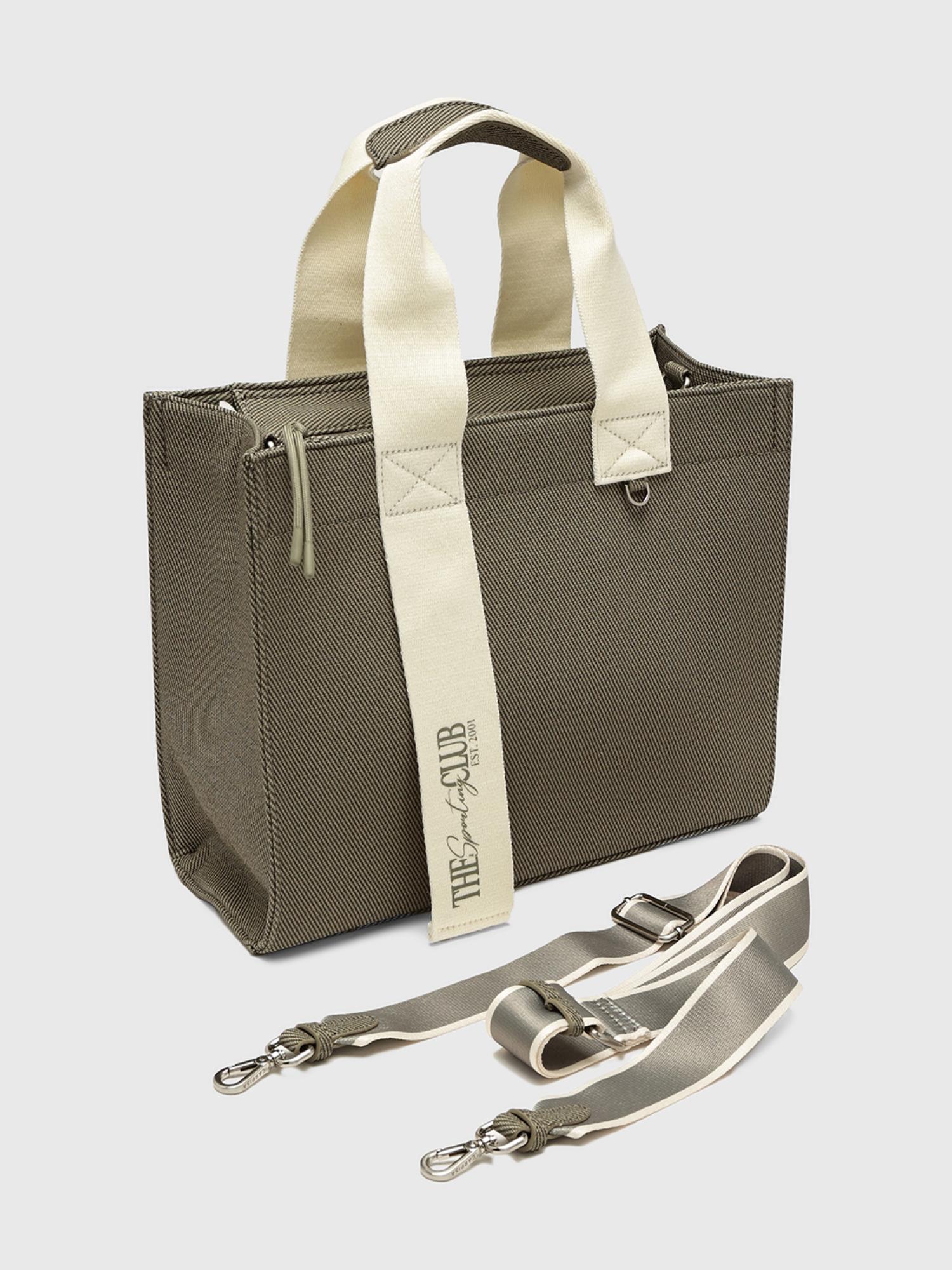 Martina V5 Women Tote Bag With Detachable Strap - Olive (L)
