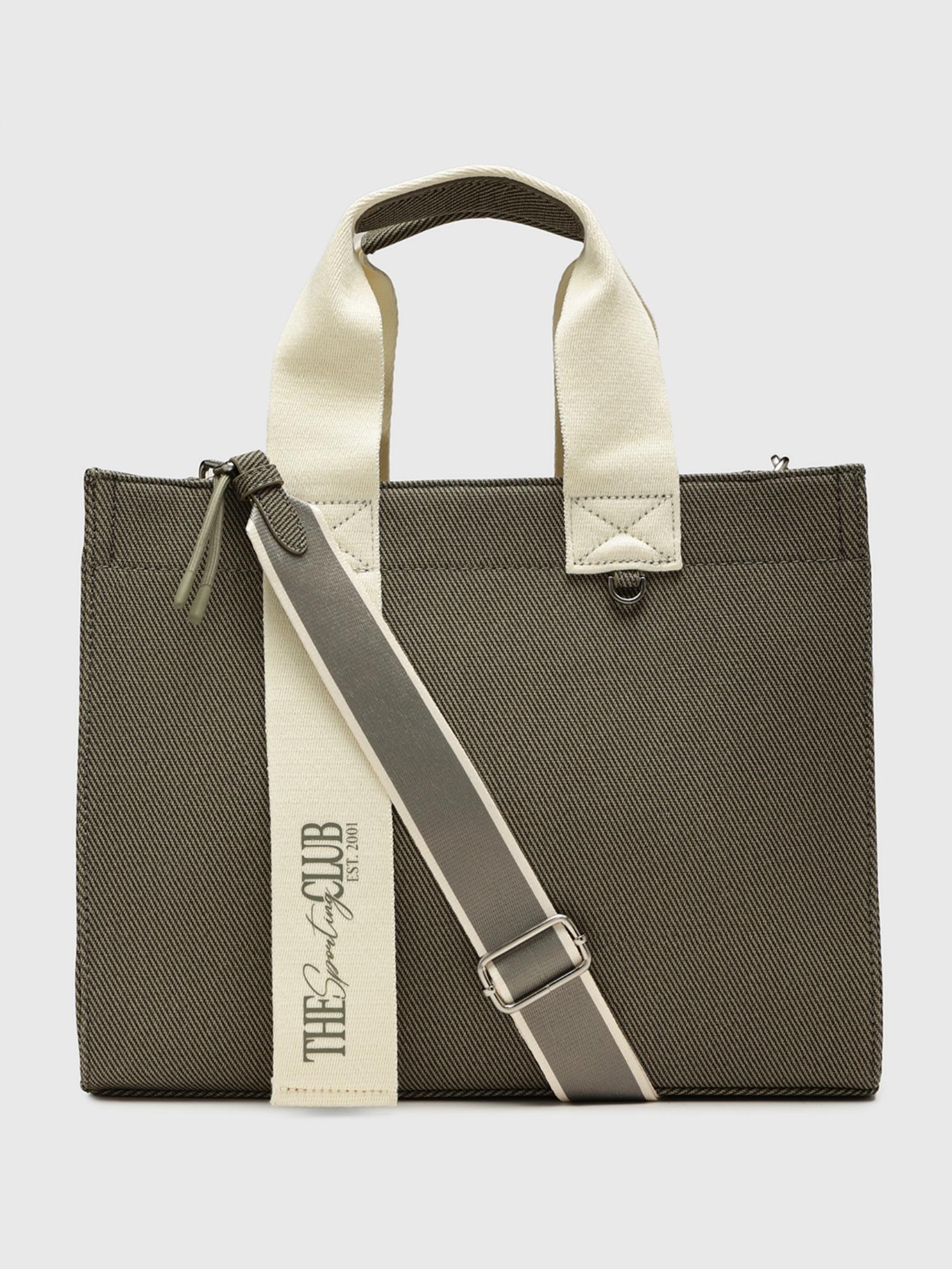 Martina V5 Women Tote Bag With Detachable Strap - Olive (L)