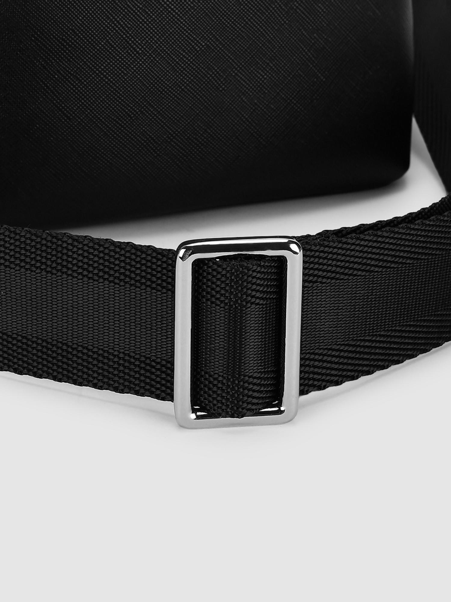 Upday Pro Men Crossbody Sling Bag - Black (S)