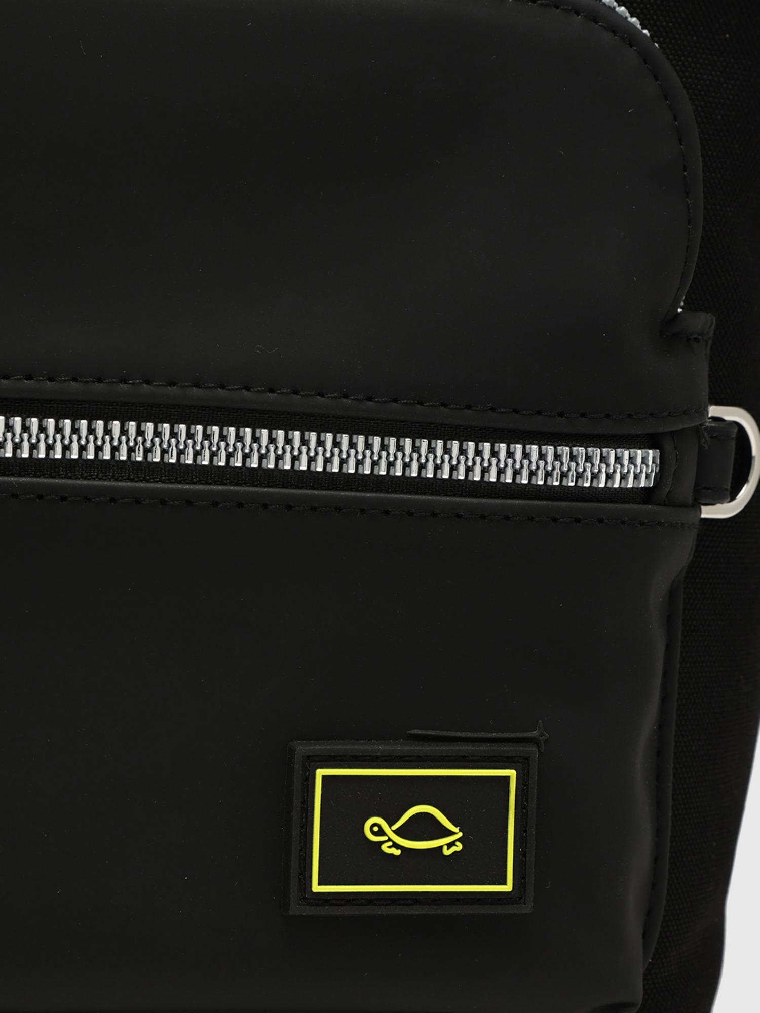 Amsterdam Women Tote Bag With Detachable Strap - Black (L)