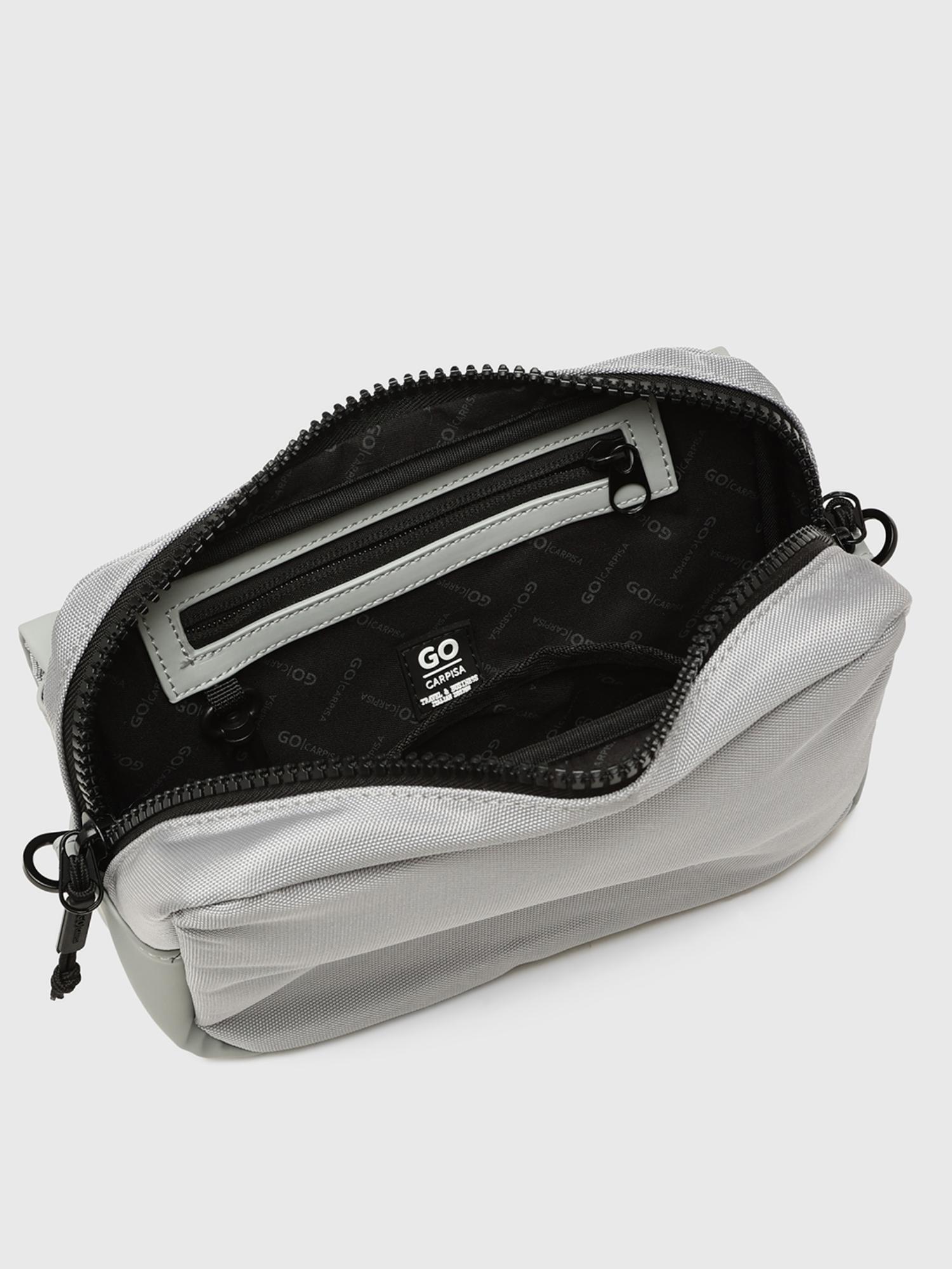 Maverick Go Ss26 Men Crossbody Sling Bag With Detachable Strap - Grey (S)
