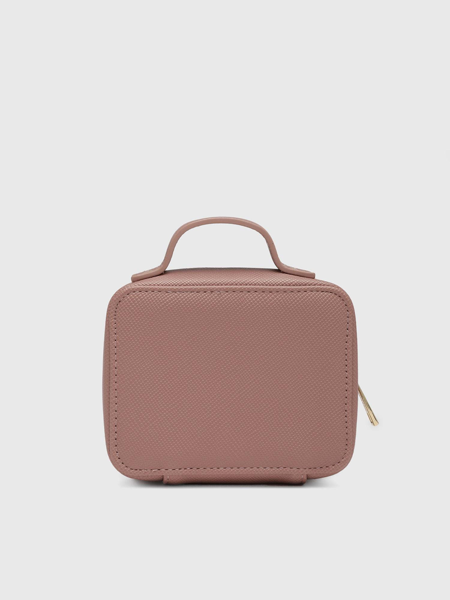 Giorgia New Women Jewellery Pouch - Pink (M)