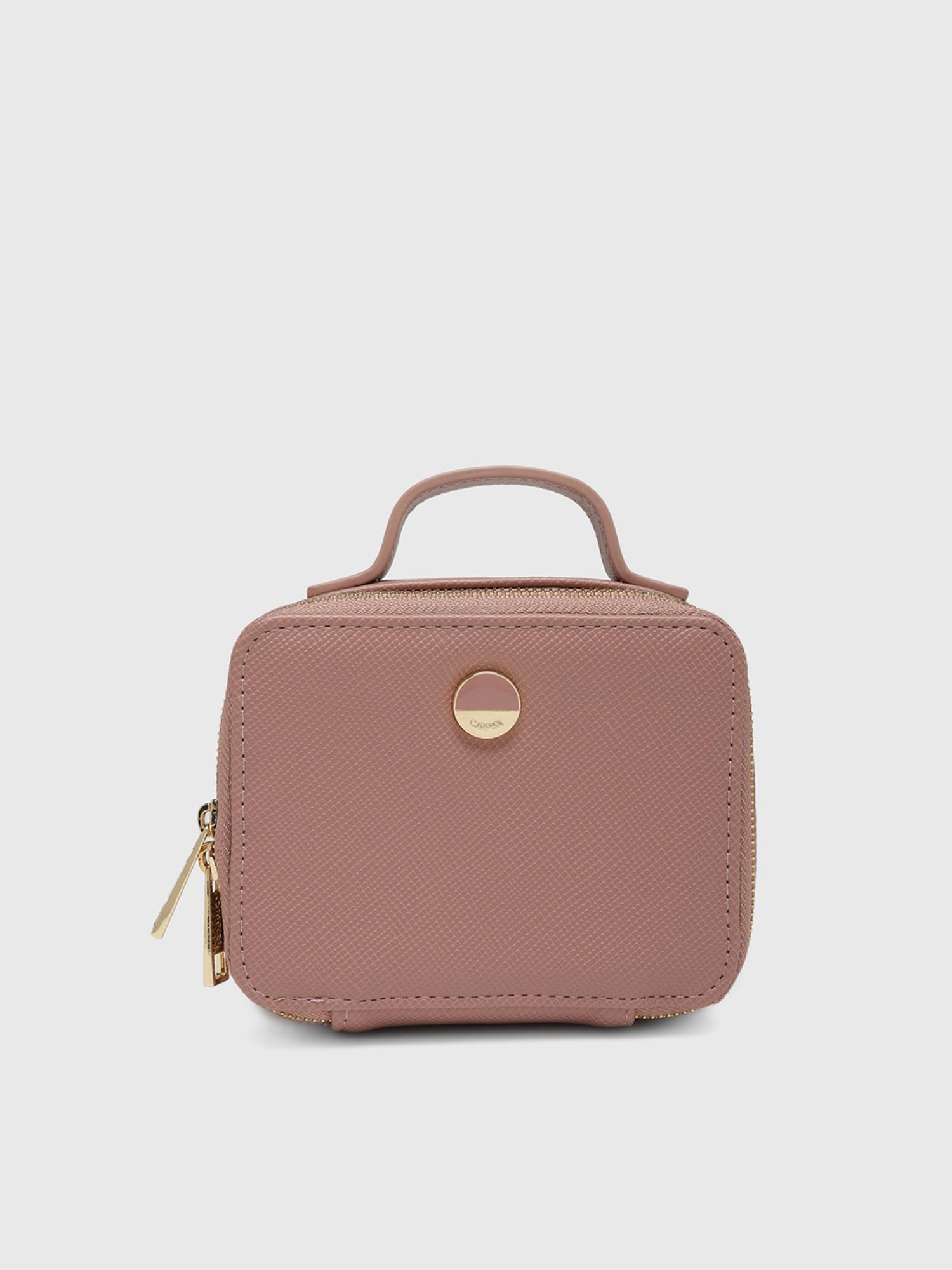Giorgia New Women Jewellery Pouch - Pink (M)