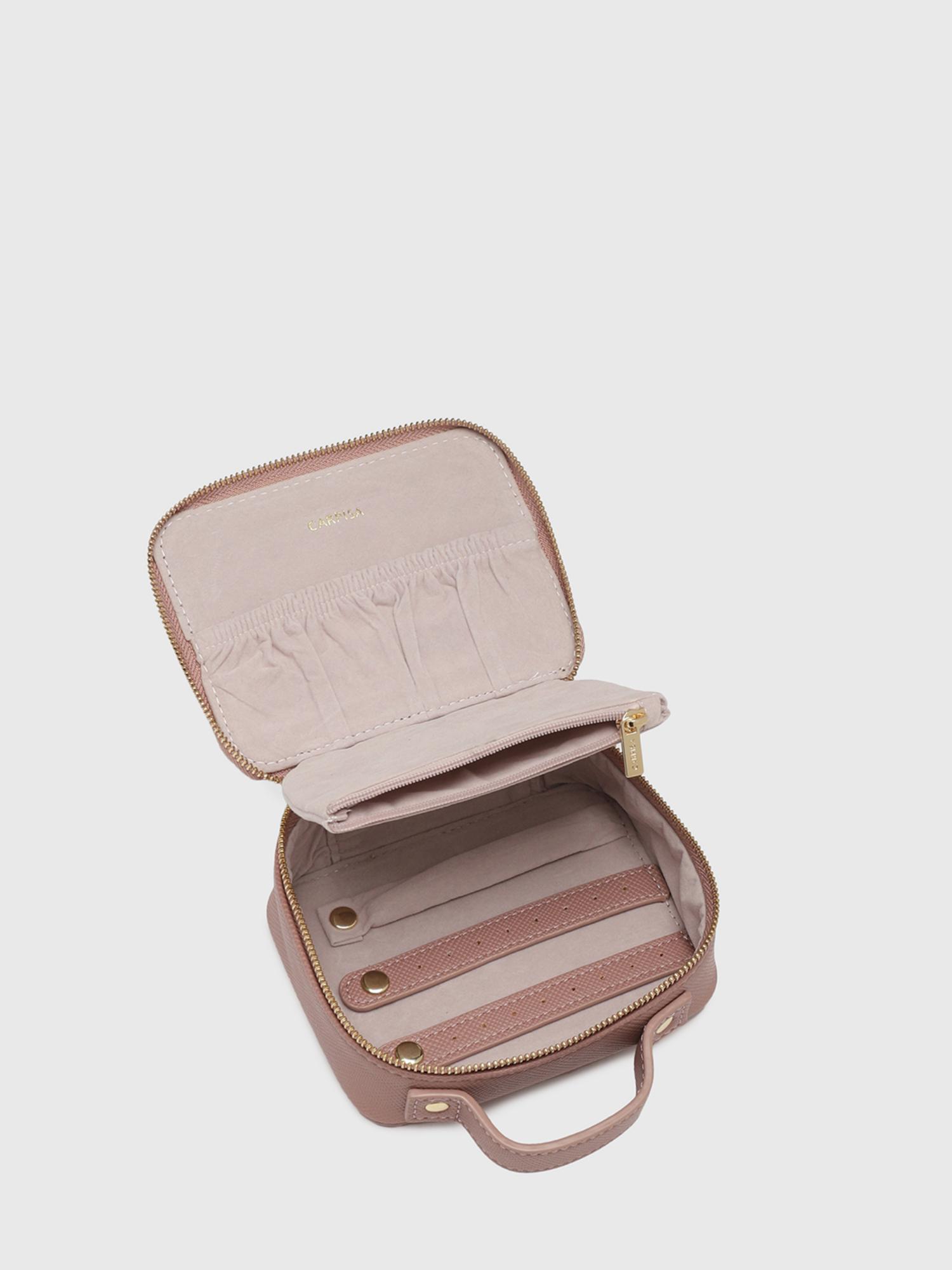 Giorgia New Women Jewellery Pouch - Pink (M)