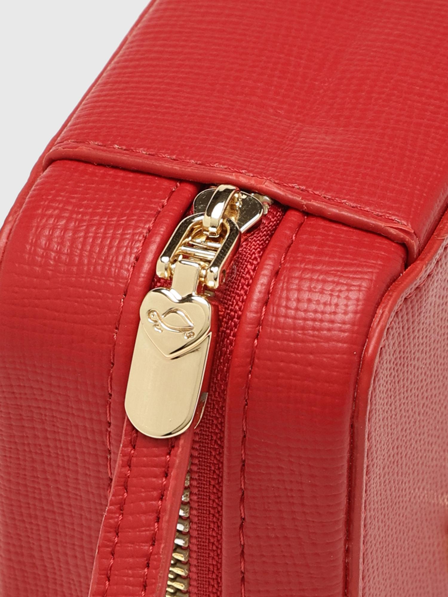 Dalia V3 Women Jewellery Pouch - Red (S)