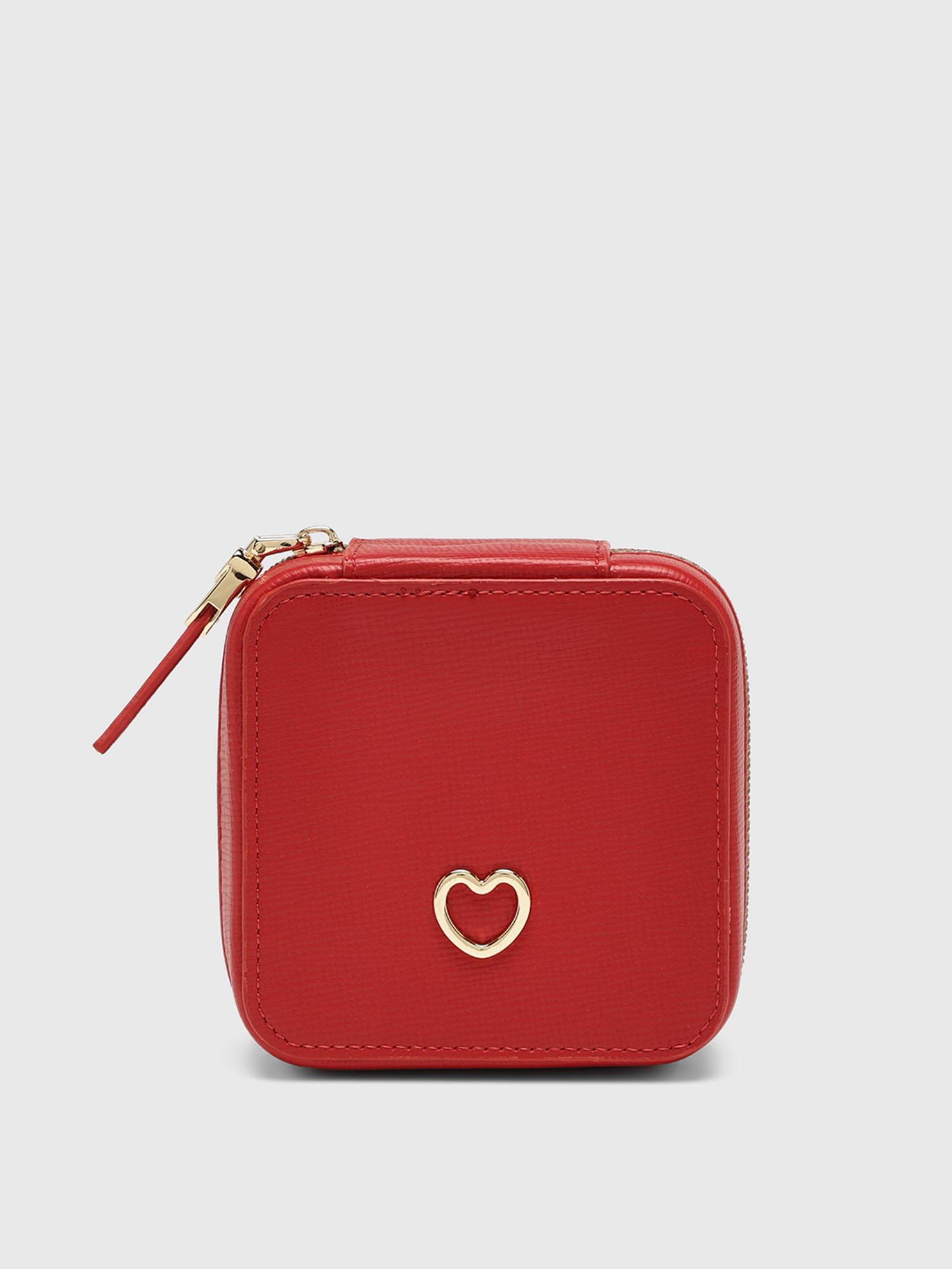 Dalia V3 Women Jewellery Pouch - Red (S)