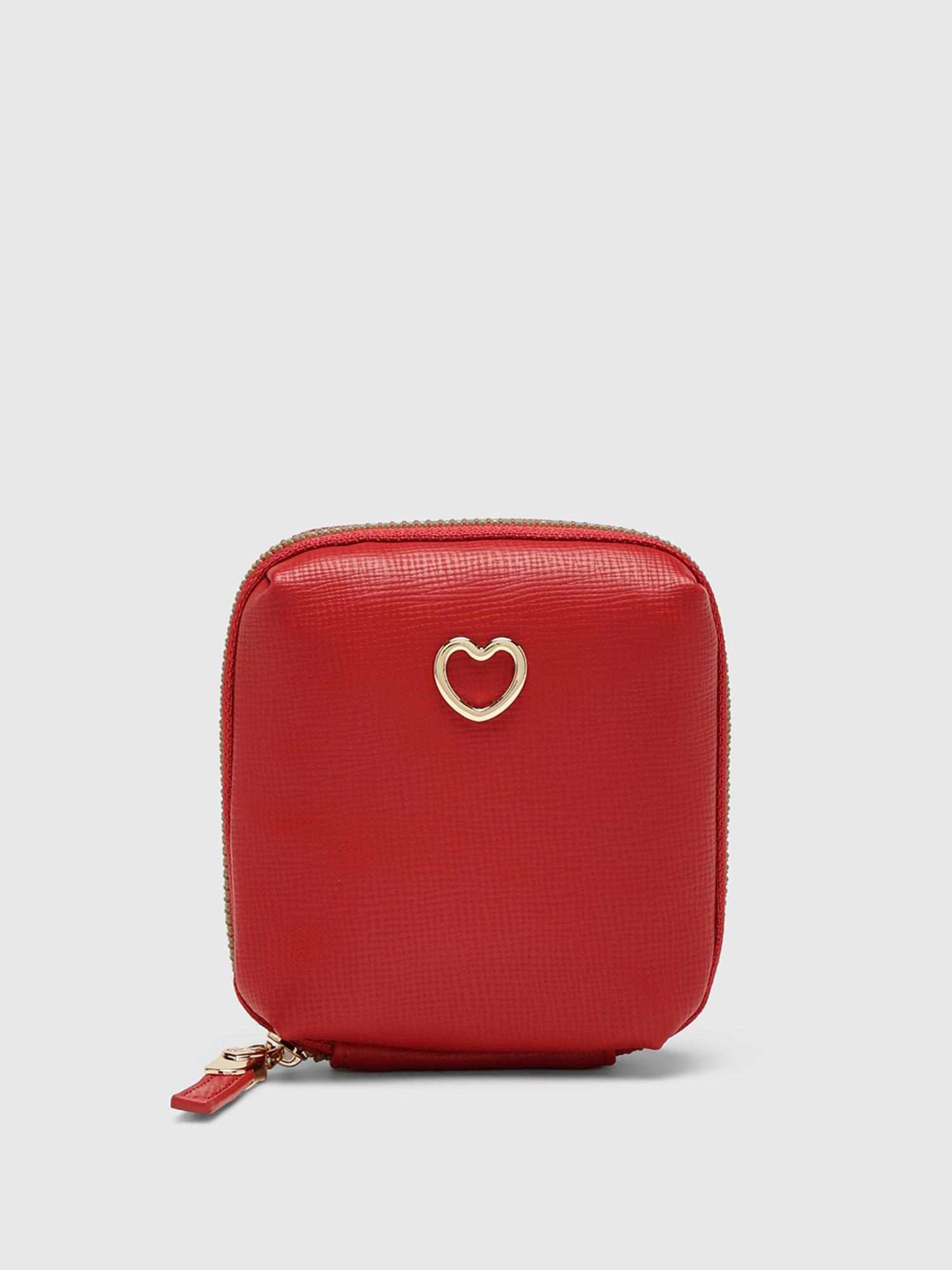 Dalia V3 Women Jewellery Pouch - Red (S)