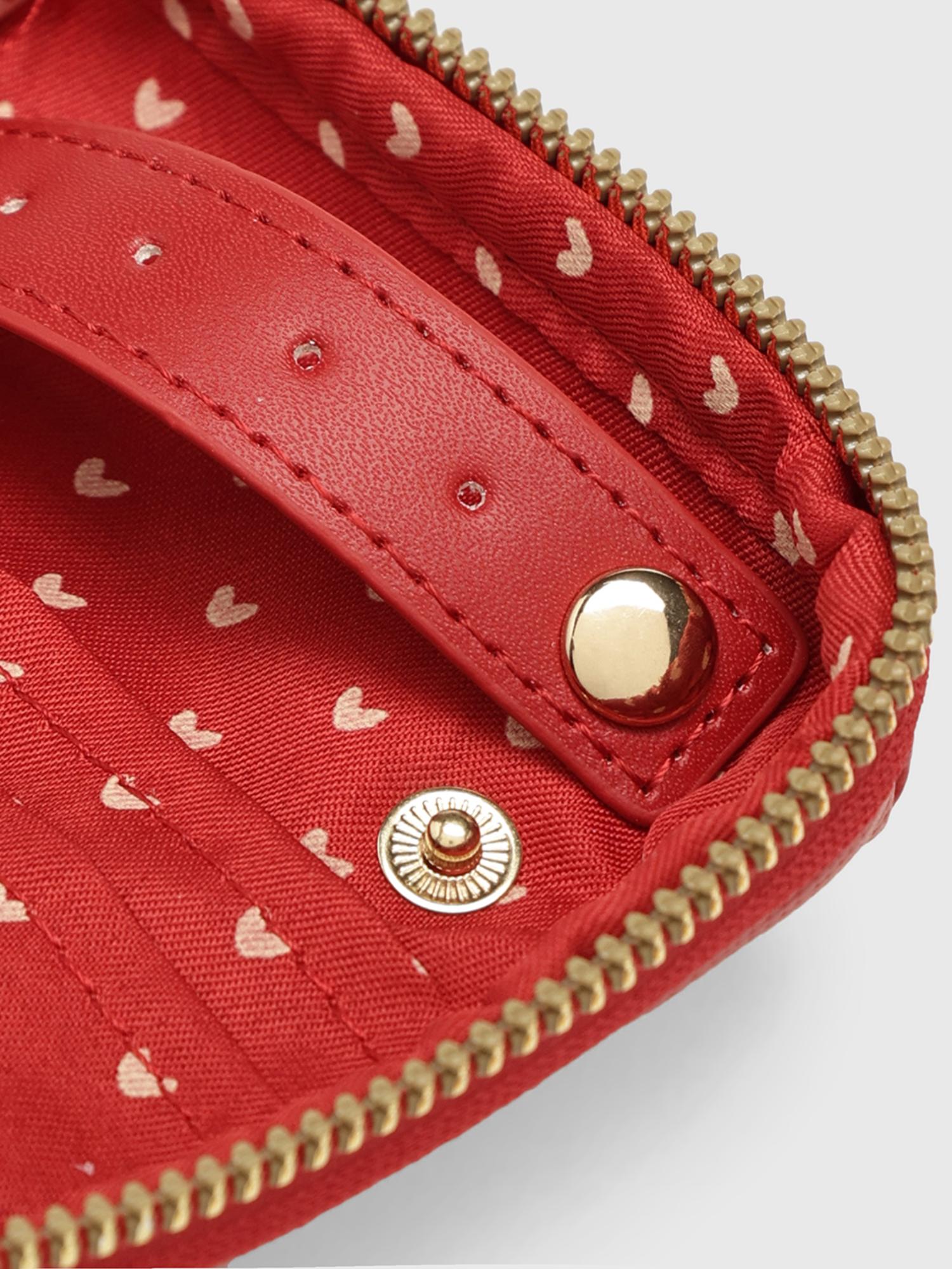 Dalia V3 Women Jewellery Pouch - Red (S)