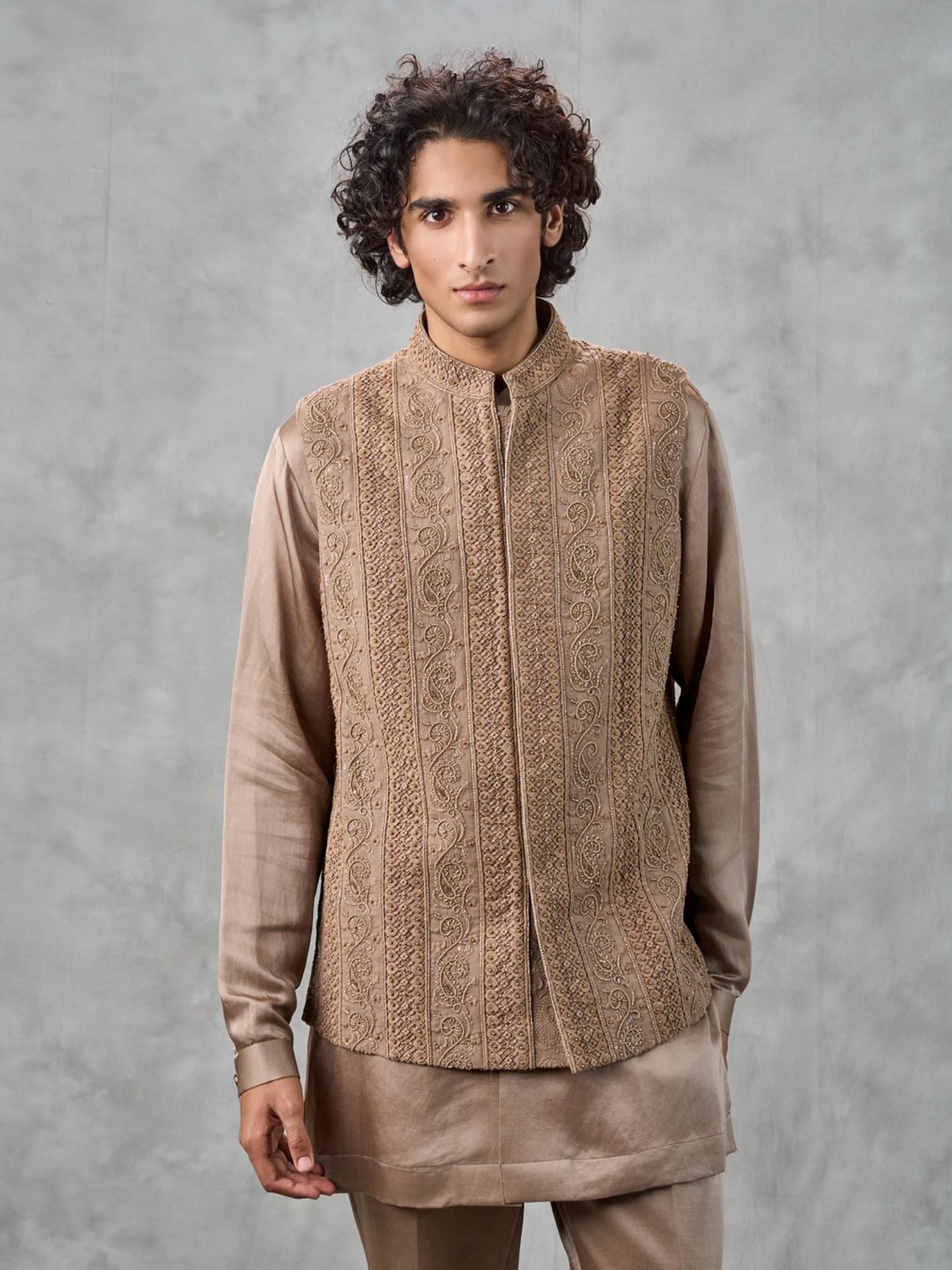 Twirl In Tradition Kurta with Trouser and Jacket