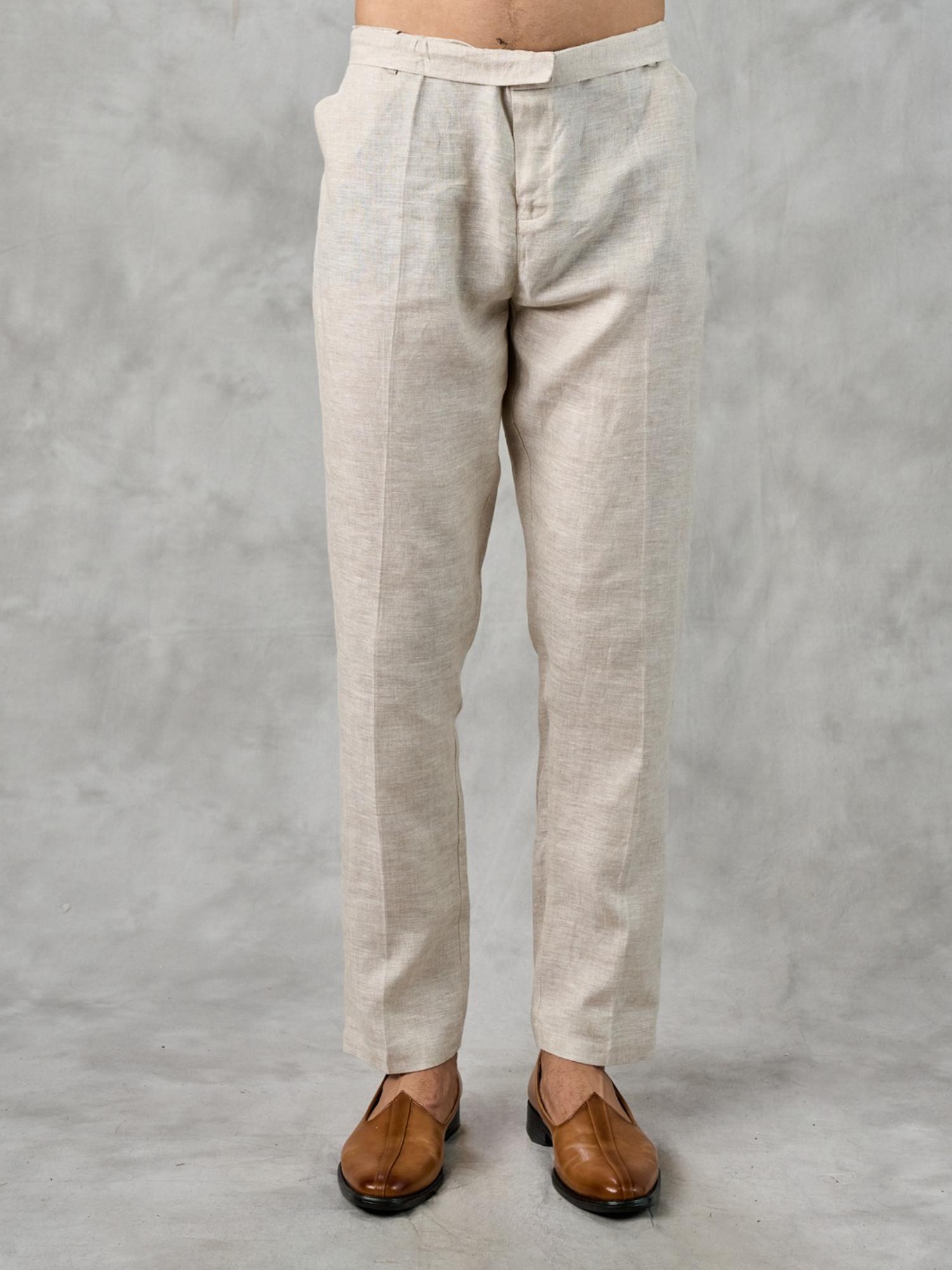 Beige Elegance Kurta with Trouser and Jacket