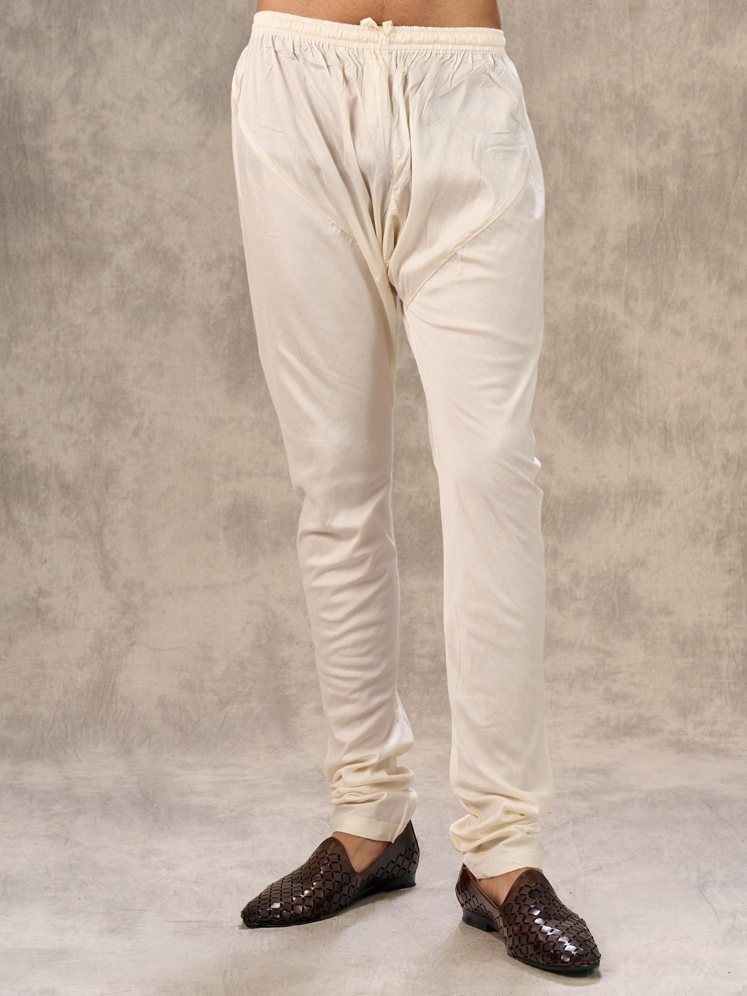 Regal Beige Georgette Kurta with Churidar