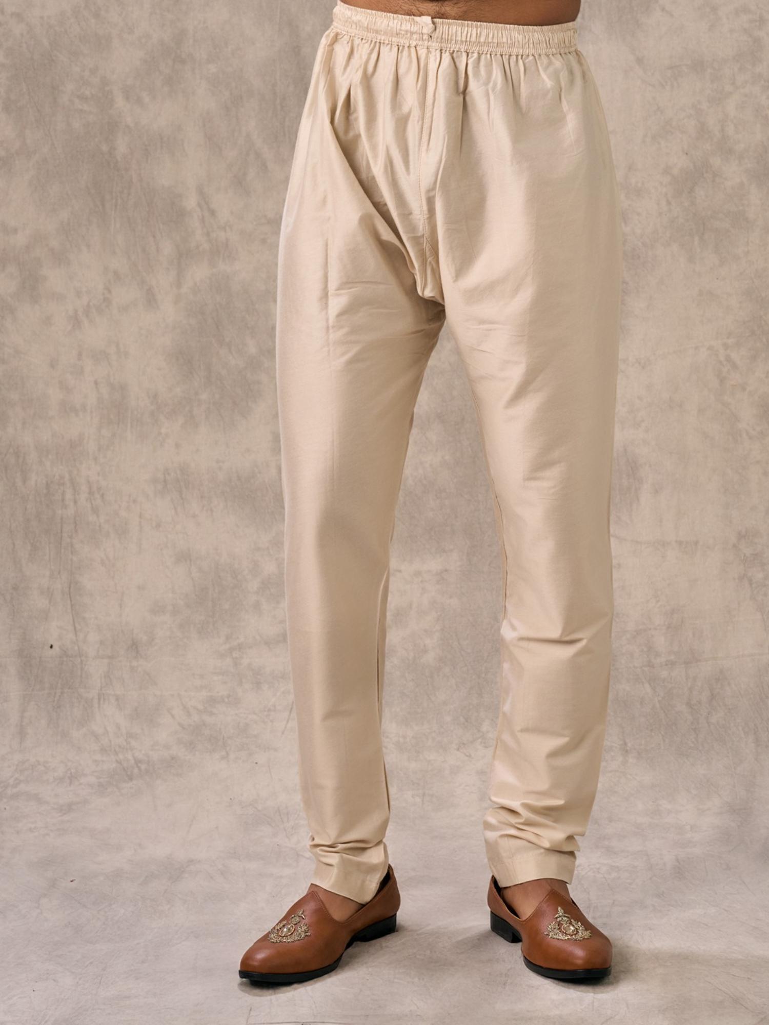 Beige Magic Kurta with Churidar