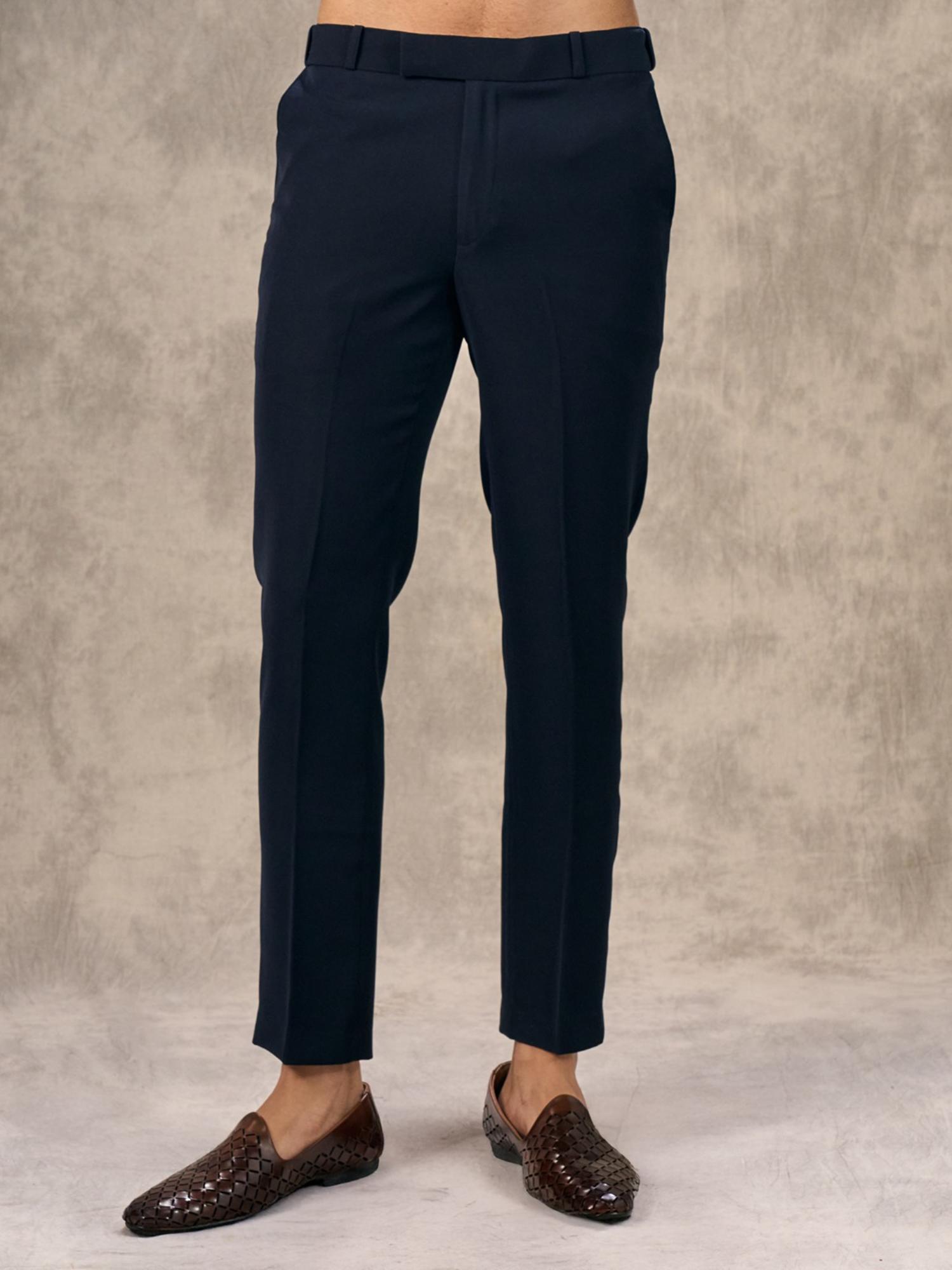 Stunning Navy Blue Kurta with Pant