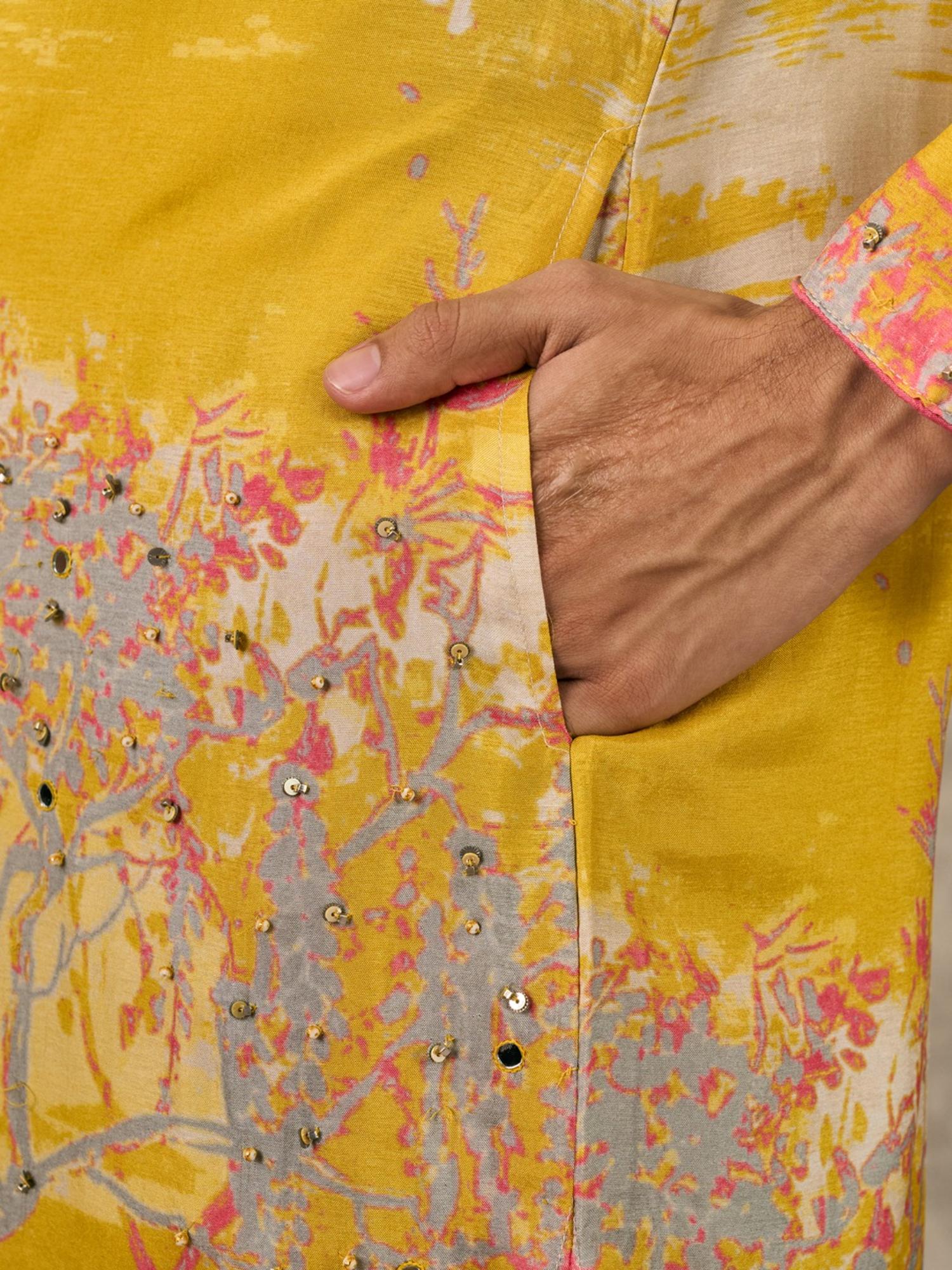 Sunshine Yellow Kurta with Pant