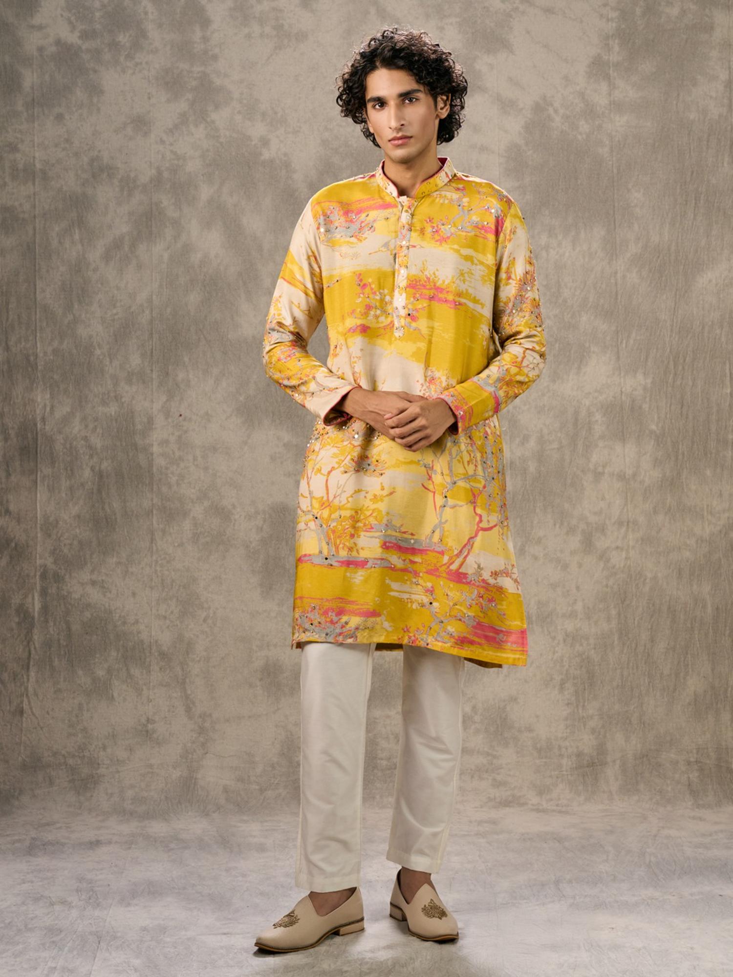 Sunshine Yellow Kurta with Pant