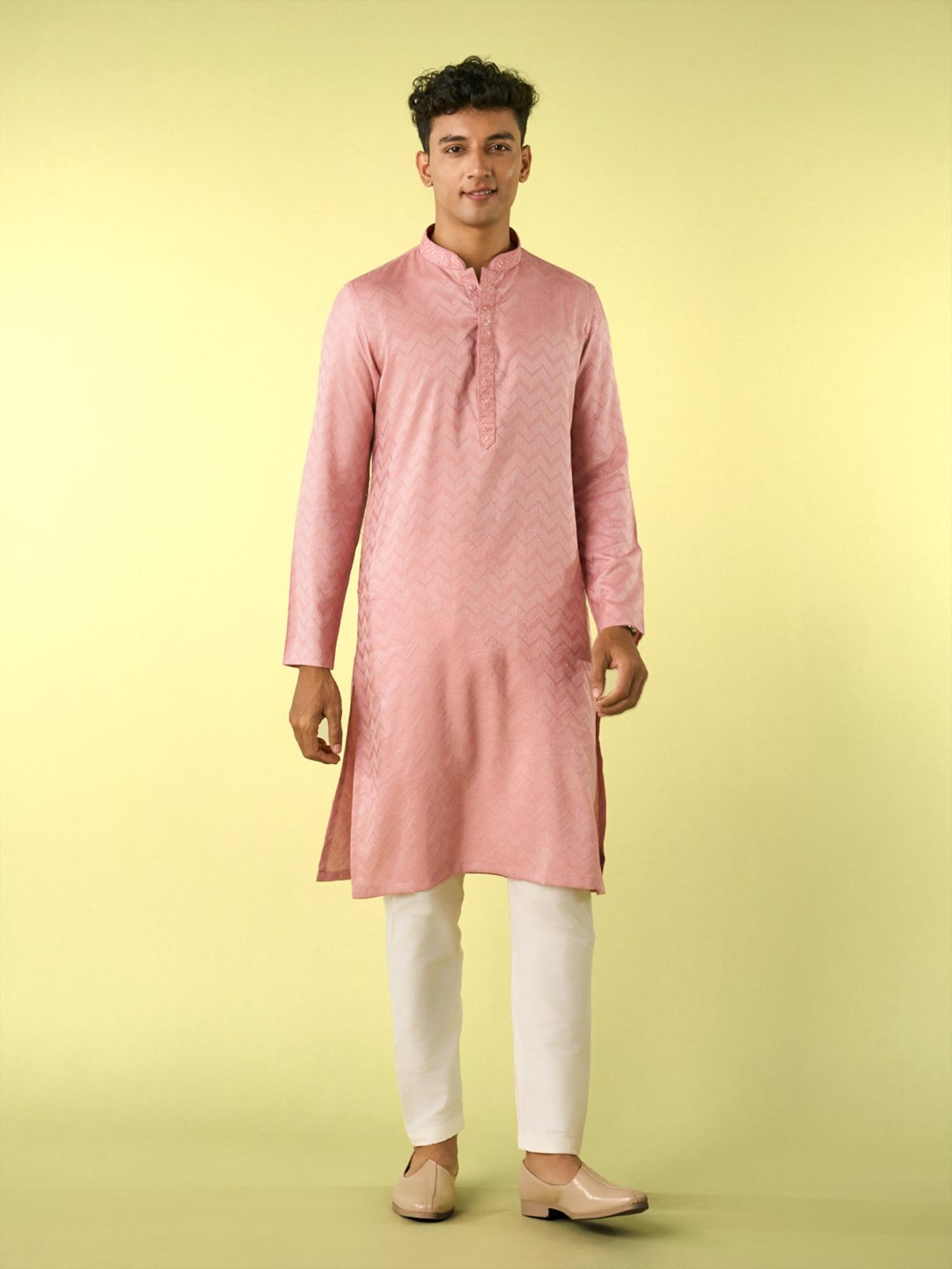 Peach Radiance Kurta
