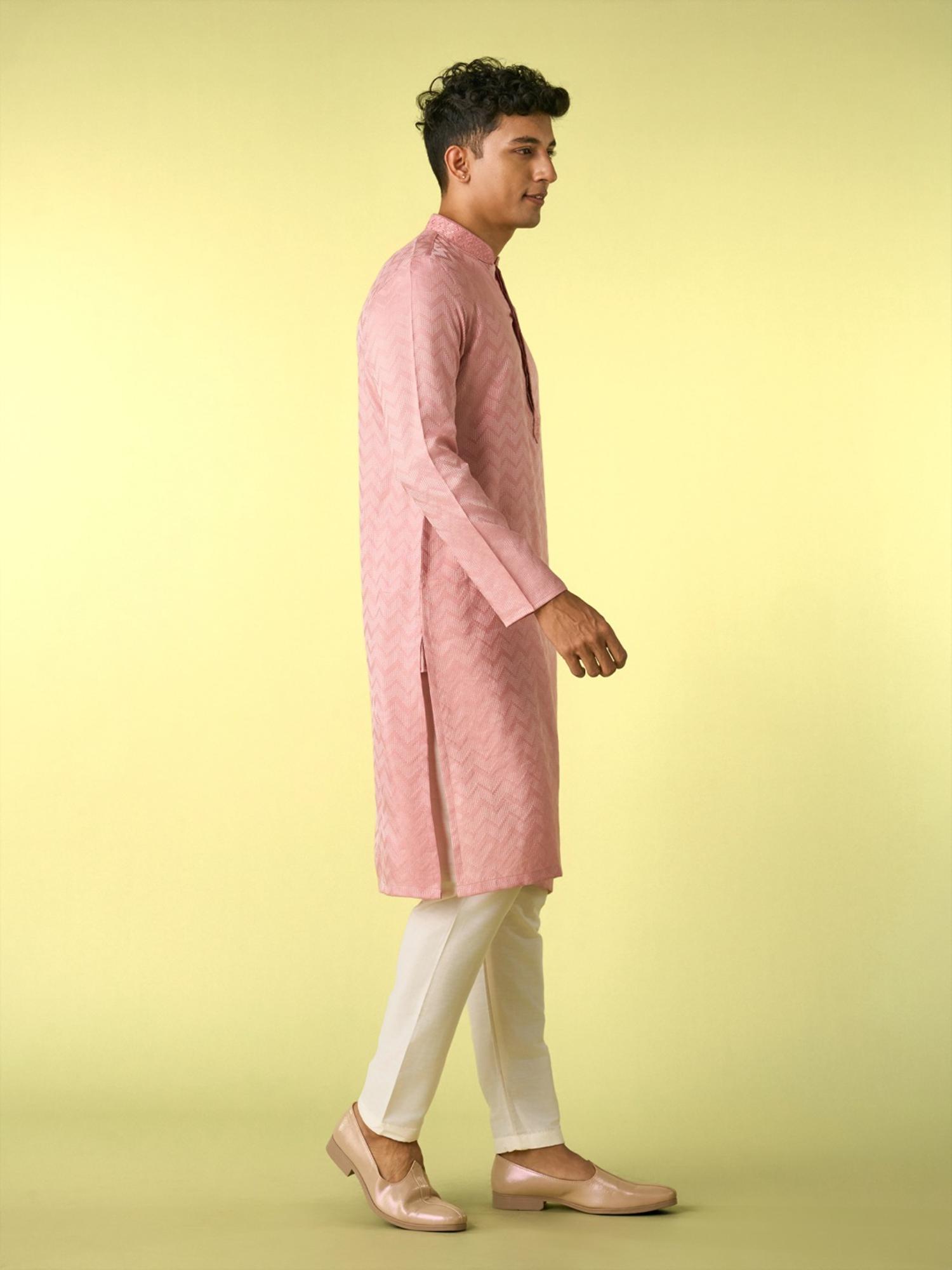 Peach Radiance Kurta