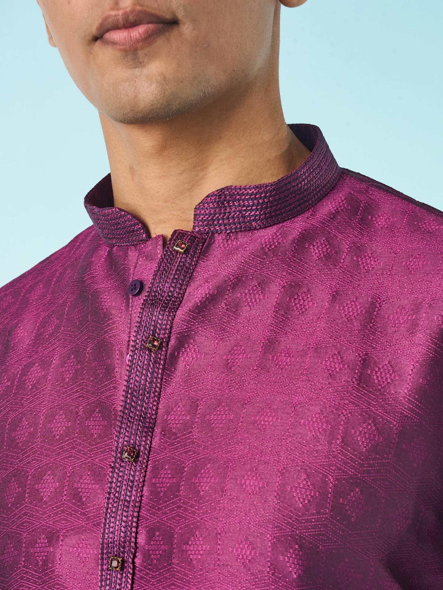 Dazzling Purple Kurta