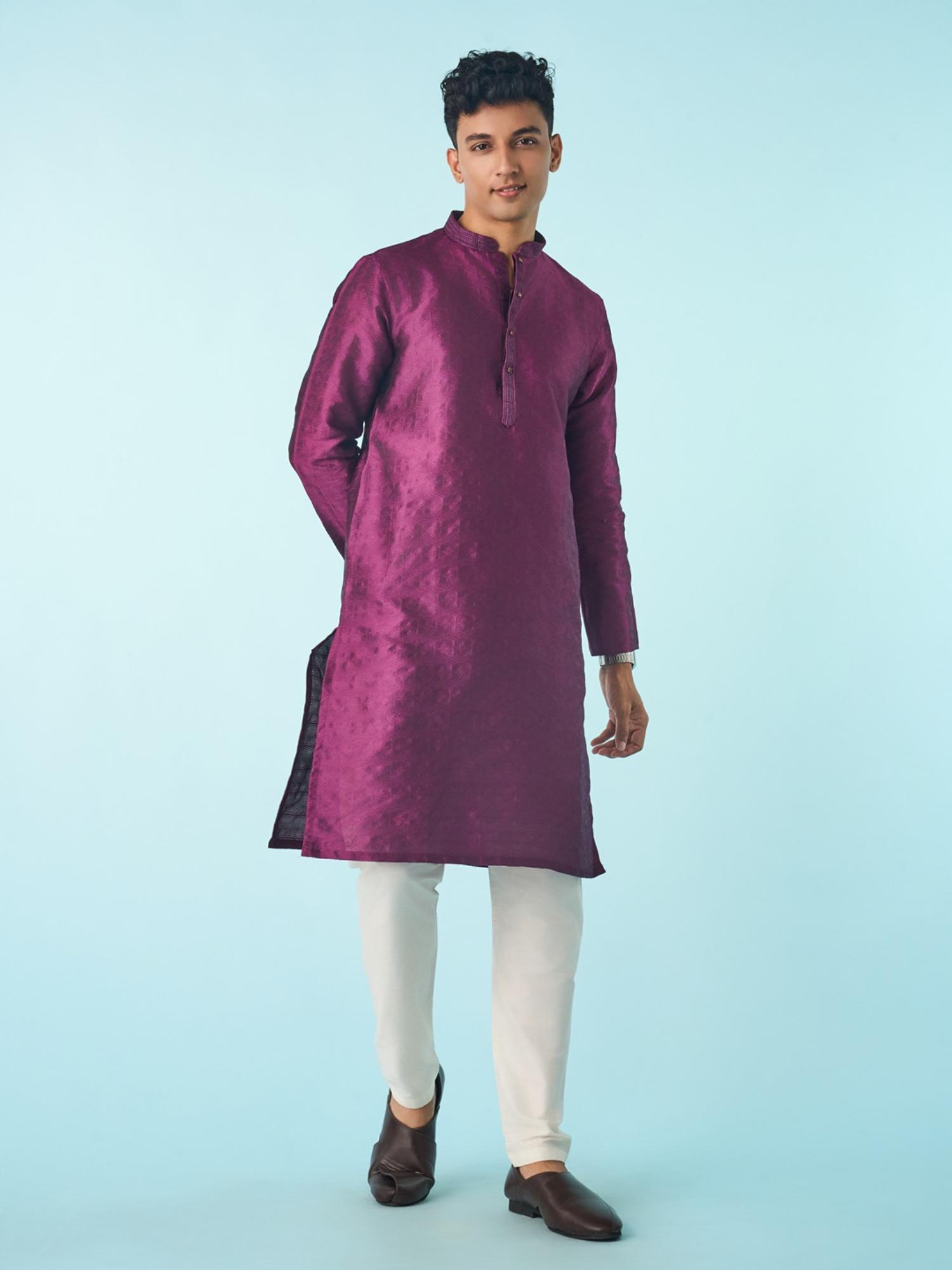 Dazzling Purple Kurta