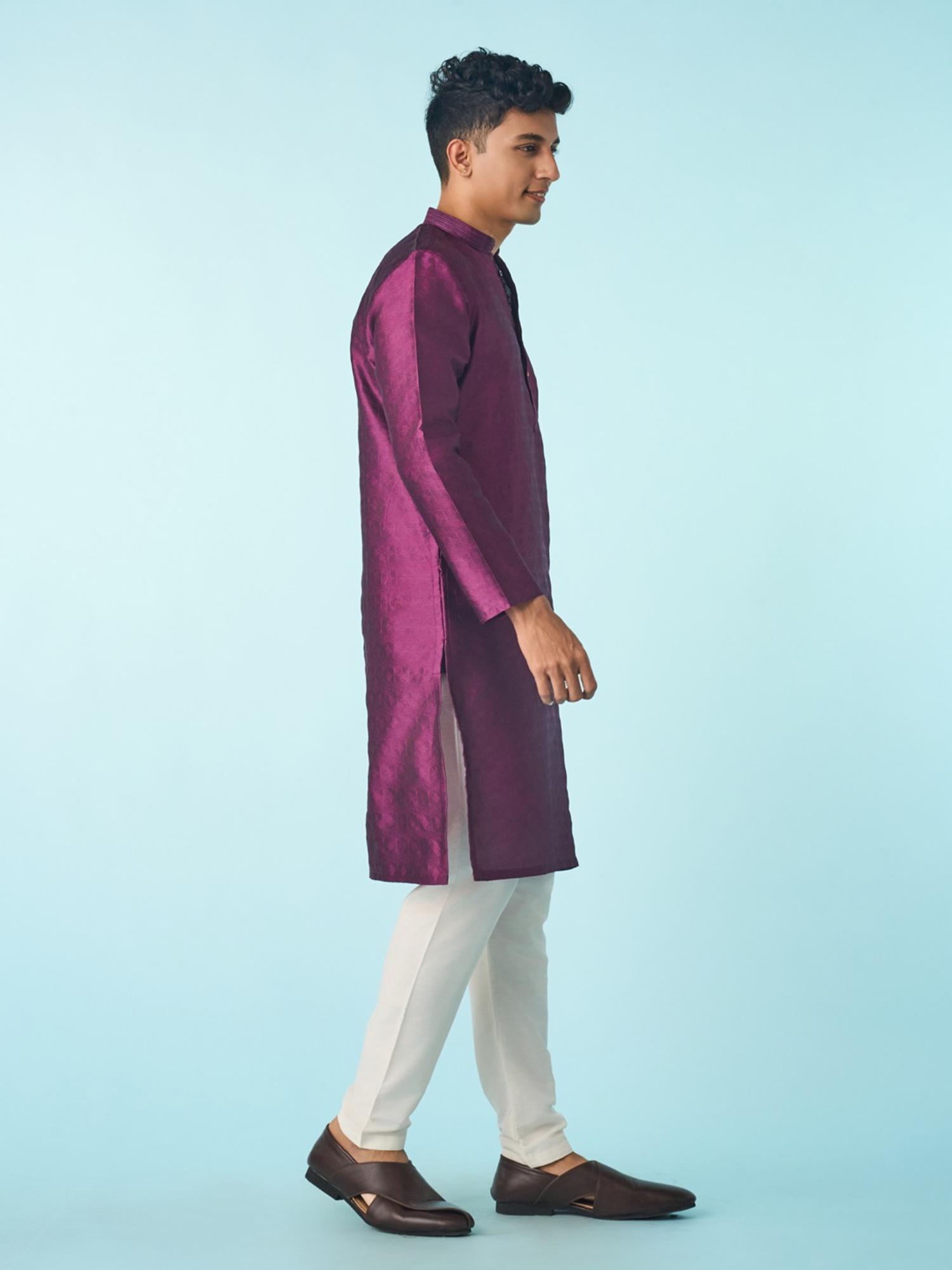 Dazzling Purple Kurta