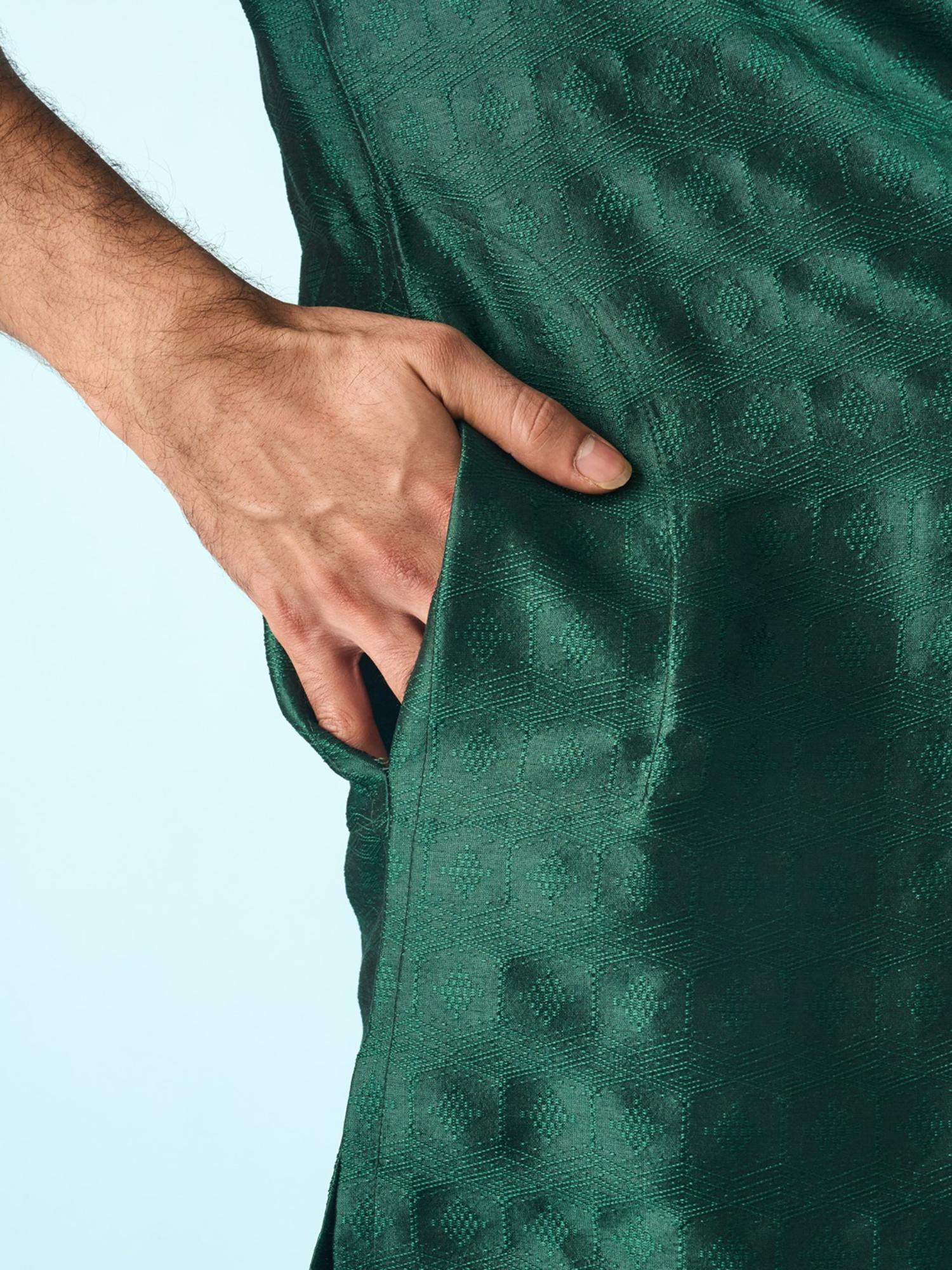 Serene Dark Green Kurta