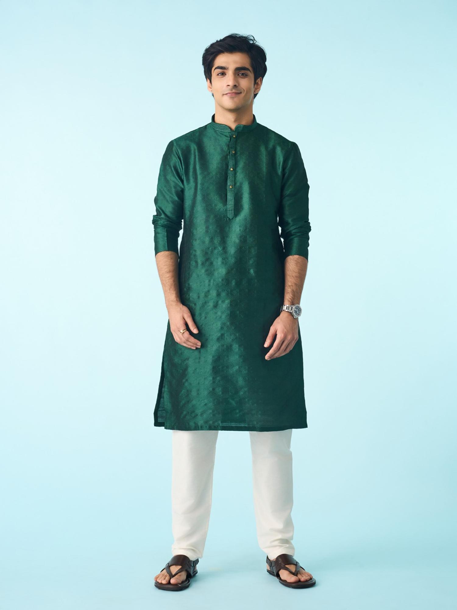 Serene Dark Green Kurta