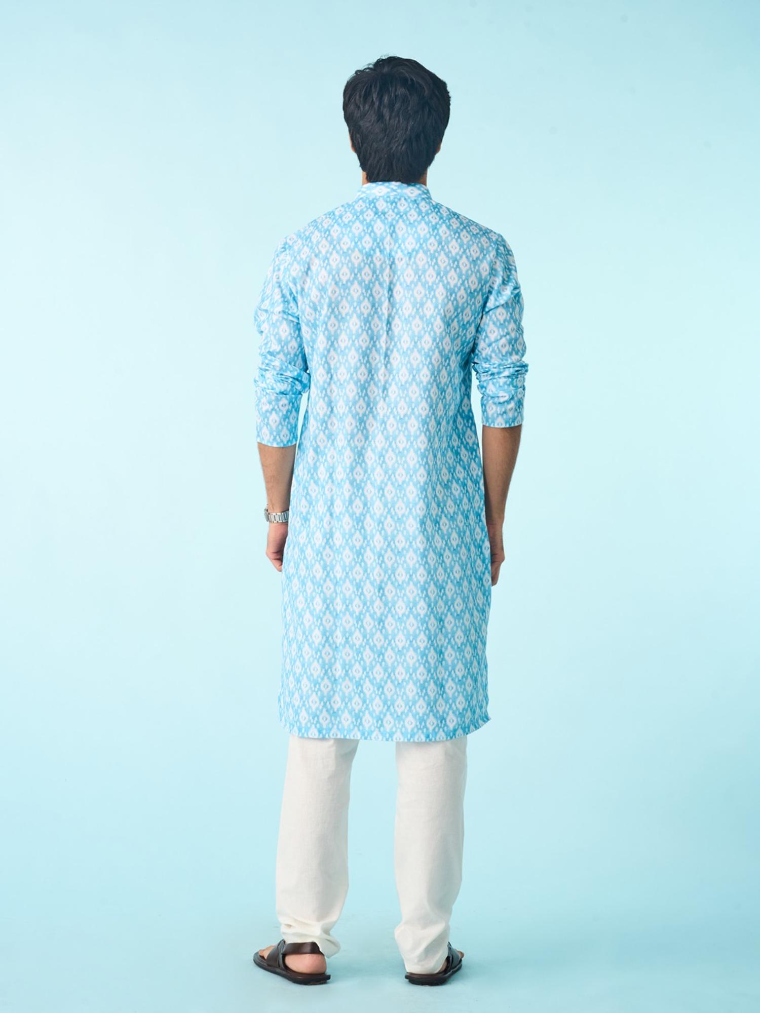 Sapphire Sky Blue Delight Kurta