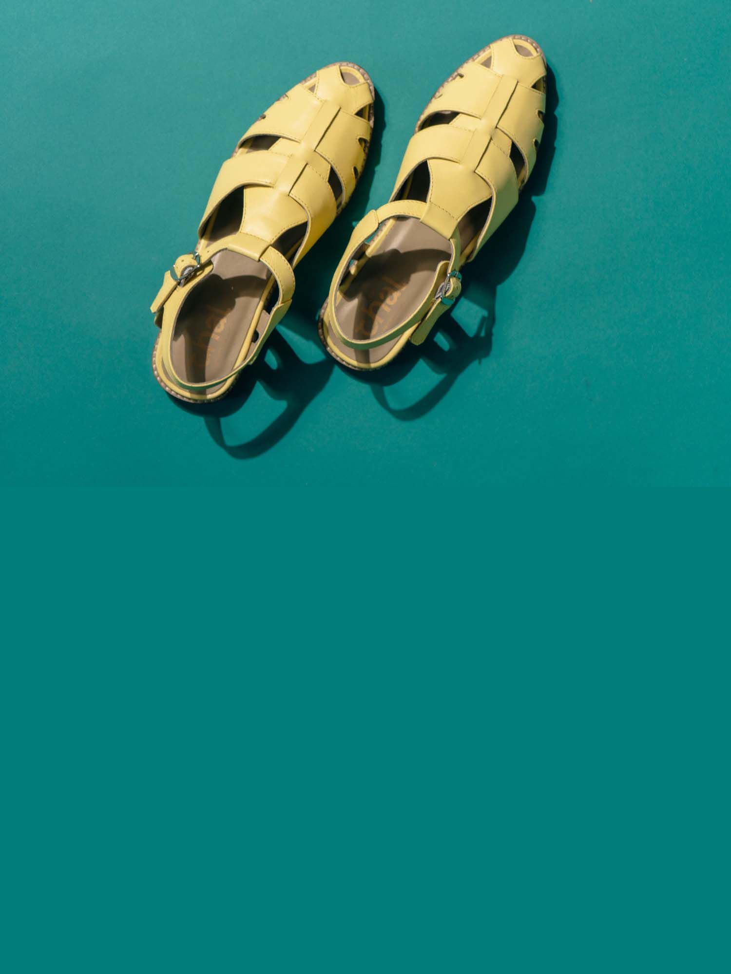 Yellow Fisherman Sandals